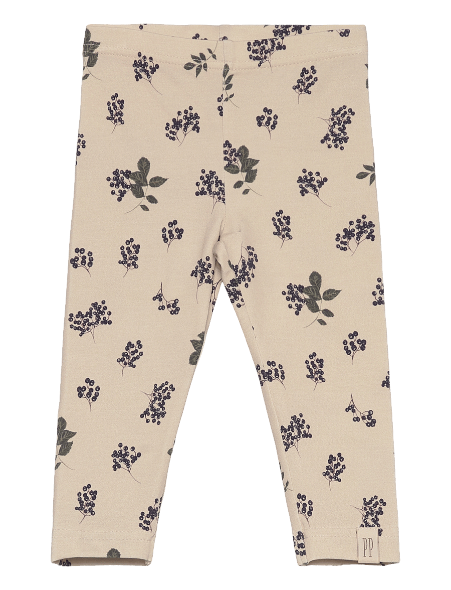 Petit Piao - Legging Printed - retuusid - elderberry aop - 0