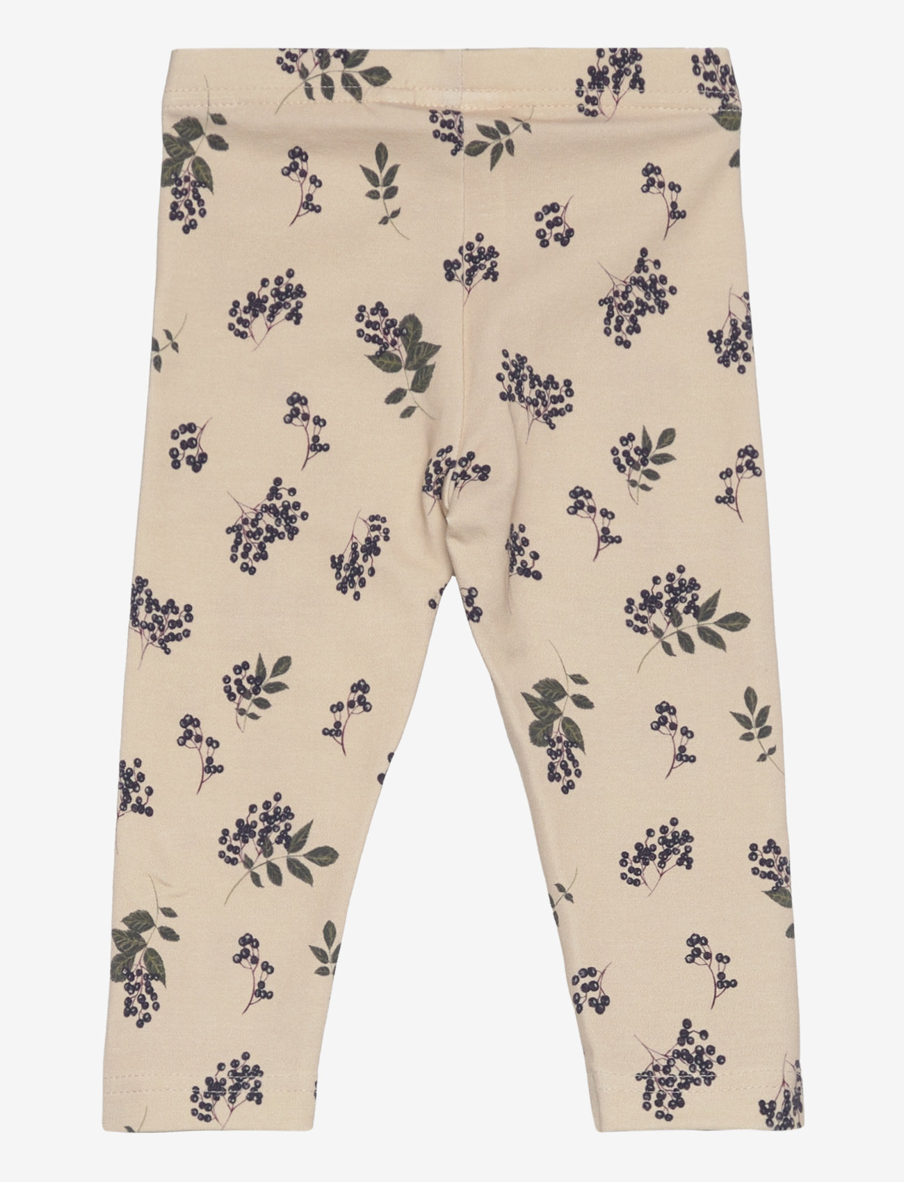 Petit Piao - Legging Printed - efterårstøj - elderberry aop - 1
