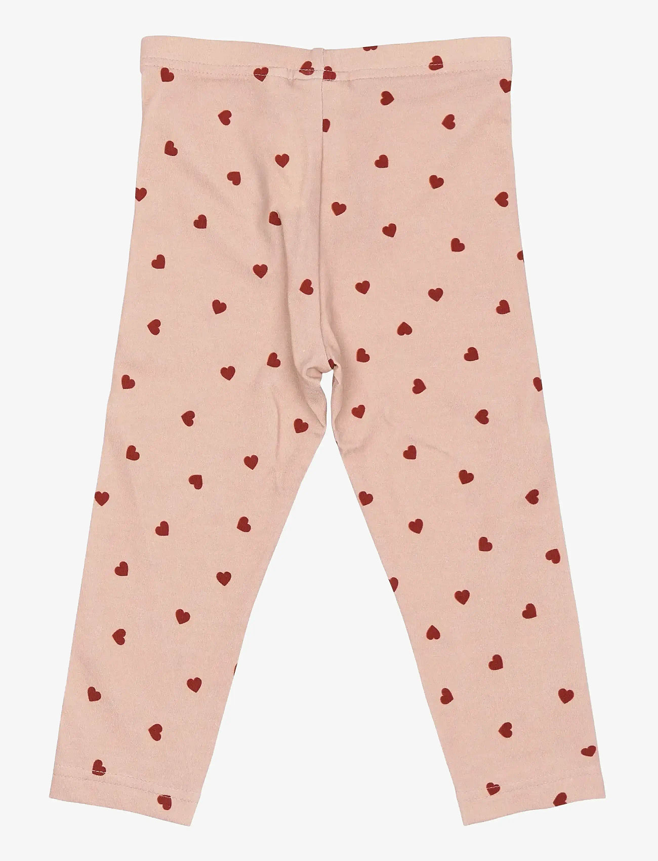 Petit Piao - Legging Printed - efterårstøj - heart - 1