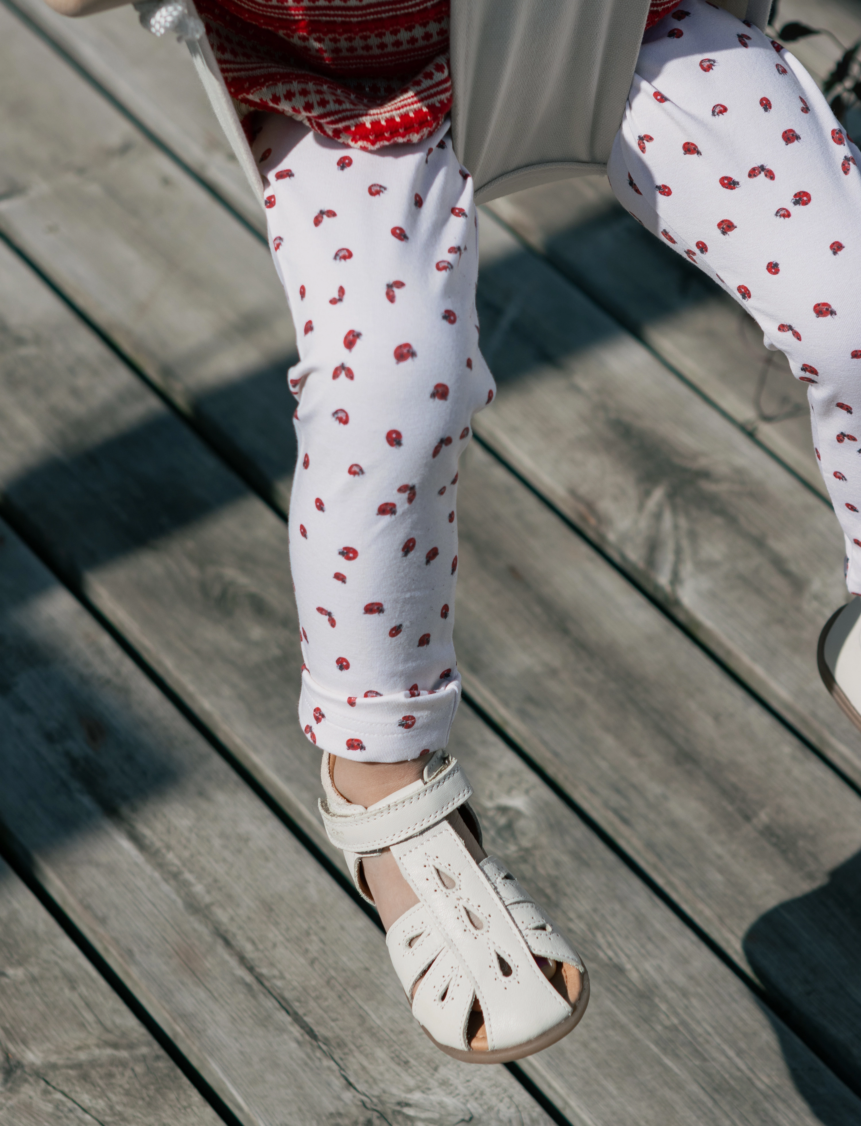 Petit Piao - Legging Printed - alhaisimmat hinnat - ladybug - 3
