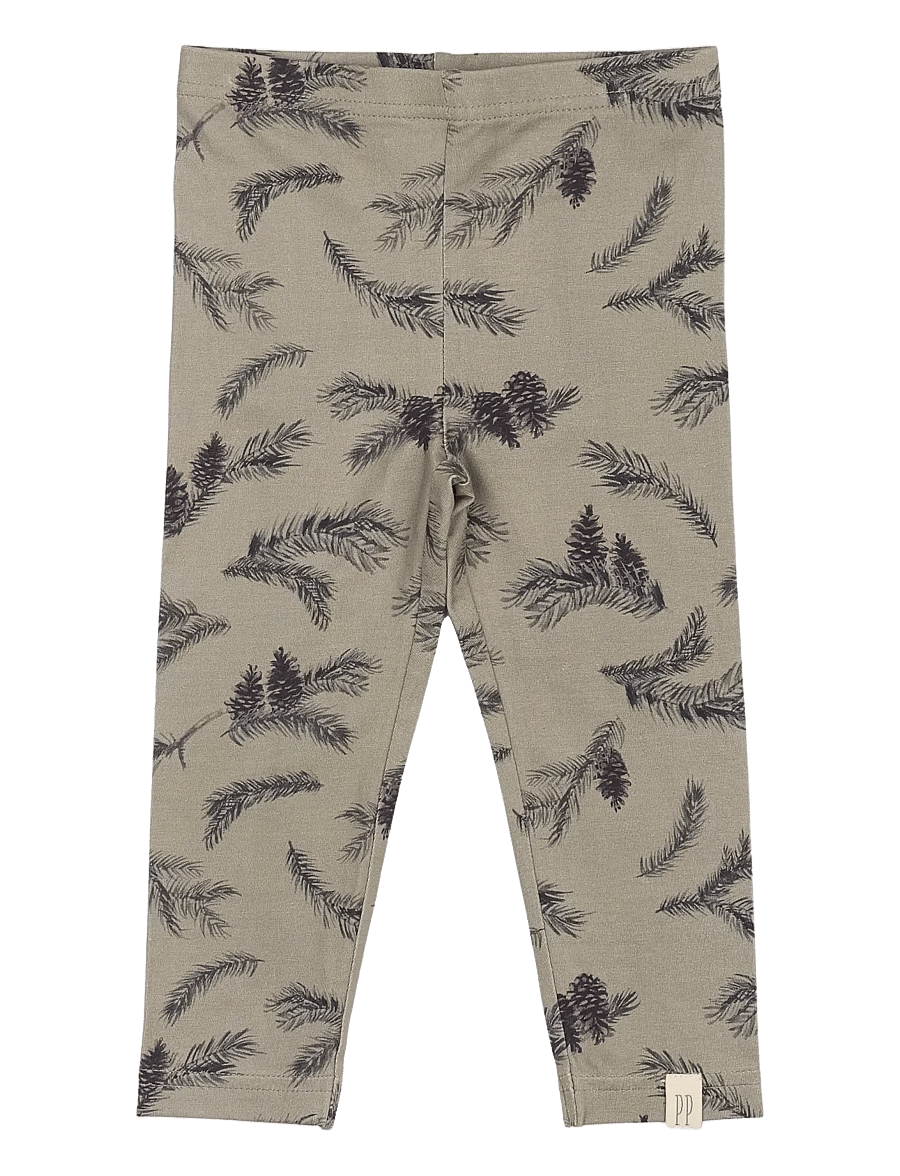 Petit Piao - Legging Printed - leggings - pine - 0