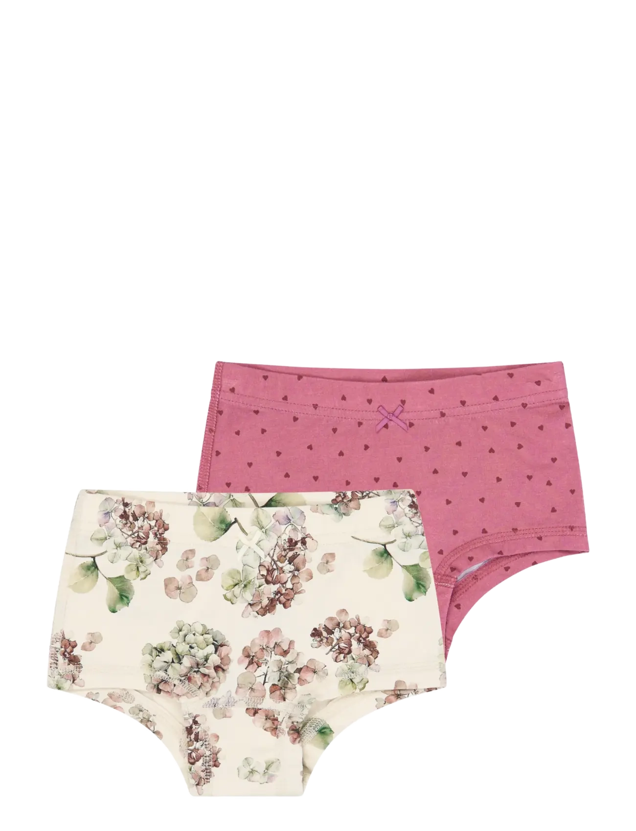 Petit Piao PPStar Hipsters 2-pack - Nach Größe einkaufen - EGGNOG HYDRANGER AOP / cream