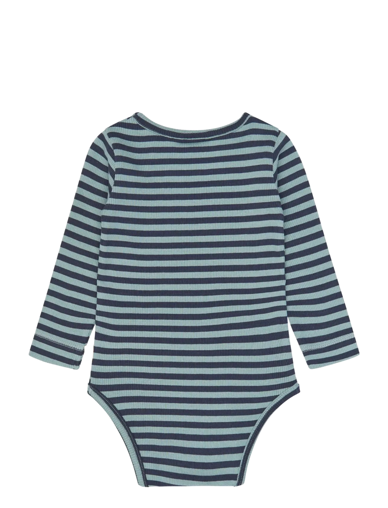 Petit Piao - PPAir L_S Body - långärmade bodies - lead striped - 1