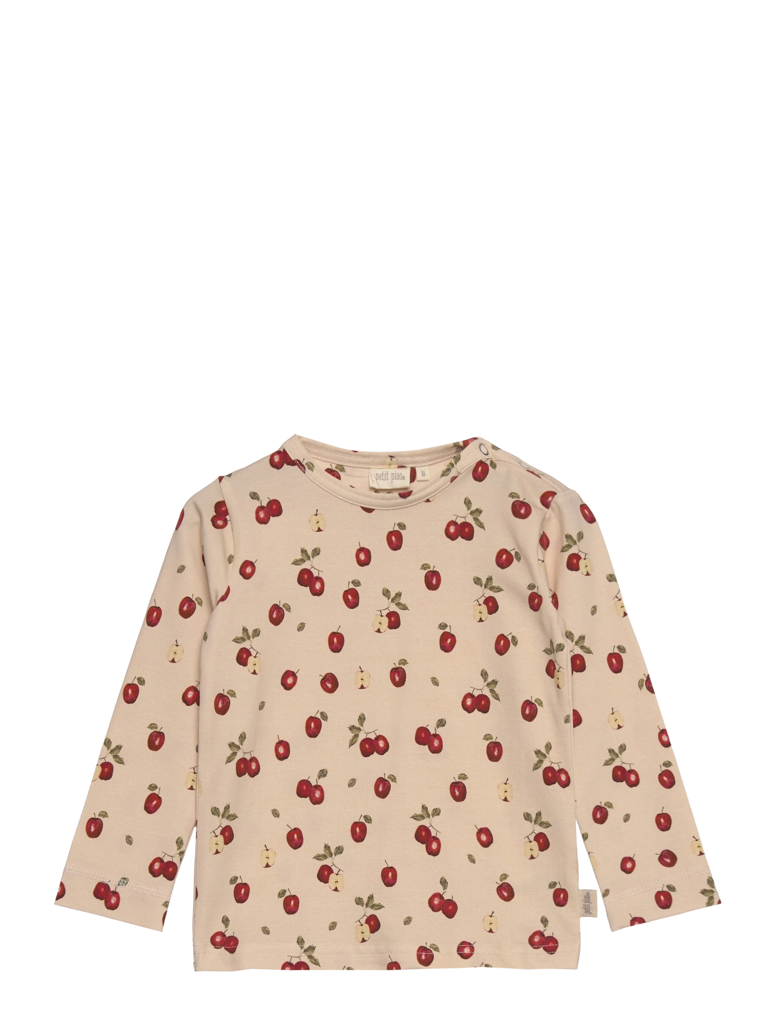 Petit Piao - T-shirt L/S Printed - langærmede t-shirts - apple aop - 1