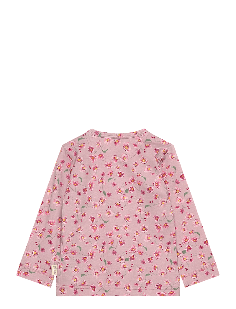 Petit Piao - T-shirt L/S Printed - långärmade t-shirts - autumn anemon - 1