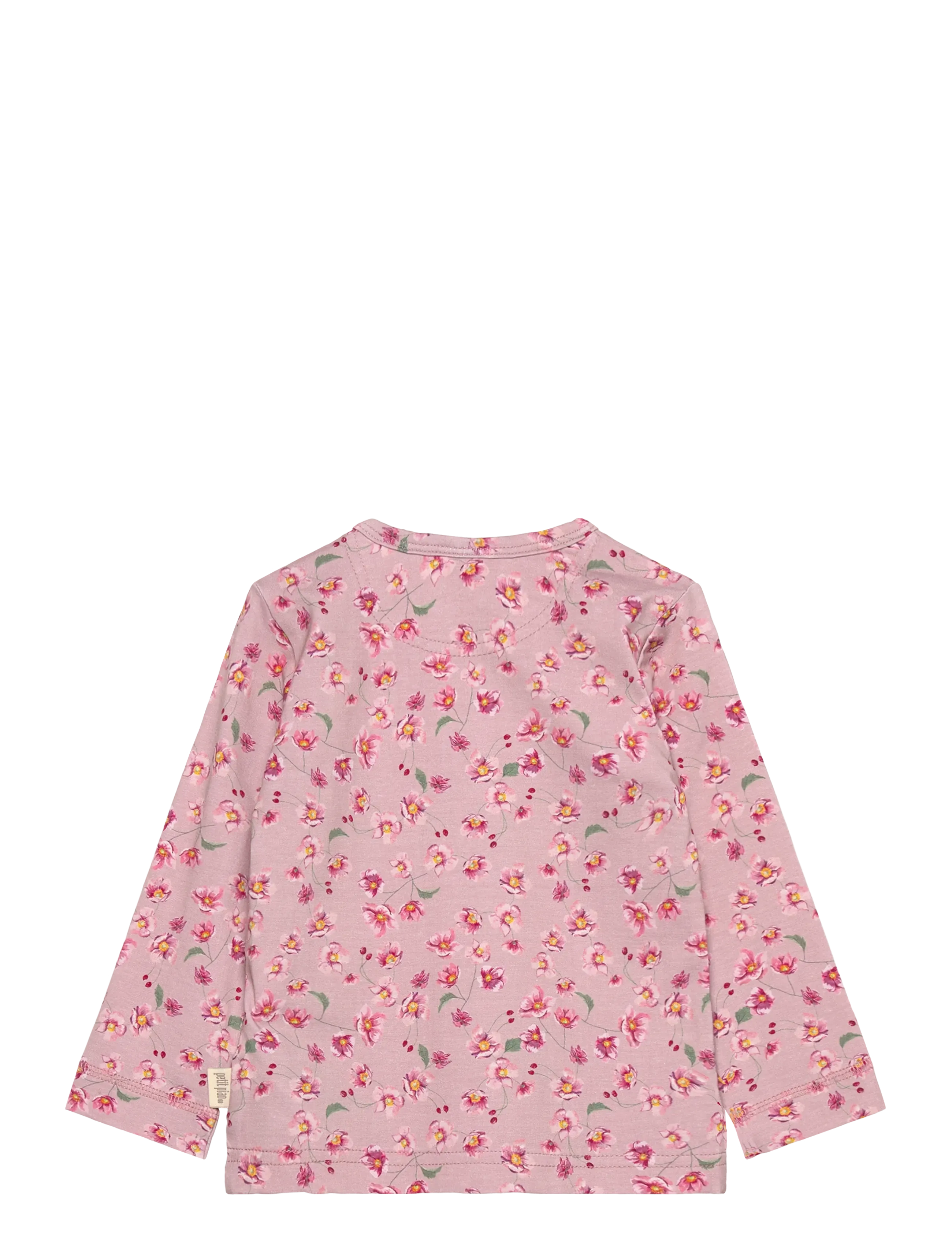 Petit Piao - T-shirt L/S Printed - lange mouwen - autumn anemon - 1