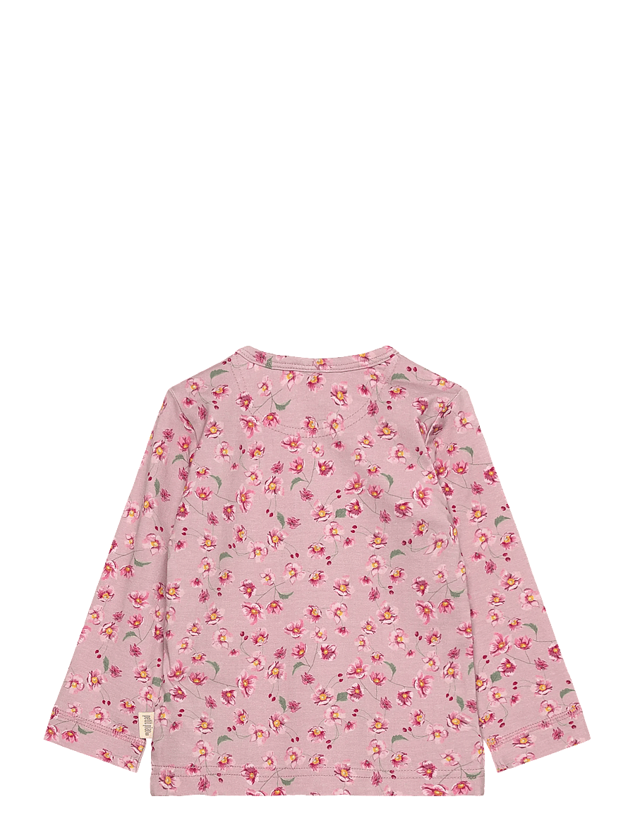 Petit Piao - T-shirt L/S Printed - lange mouwen - autumn anemon - 1