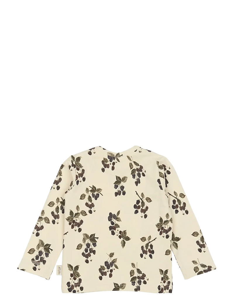 Petit Piao - T-shirt L/S Printed - långärmade t-shirts - blackberry - 1