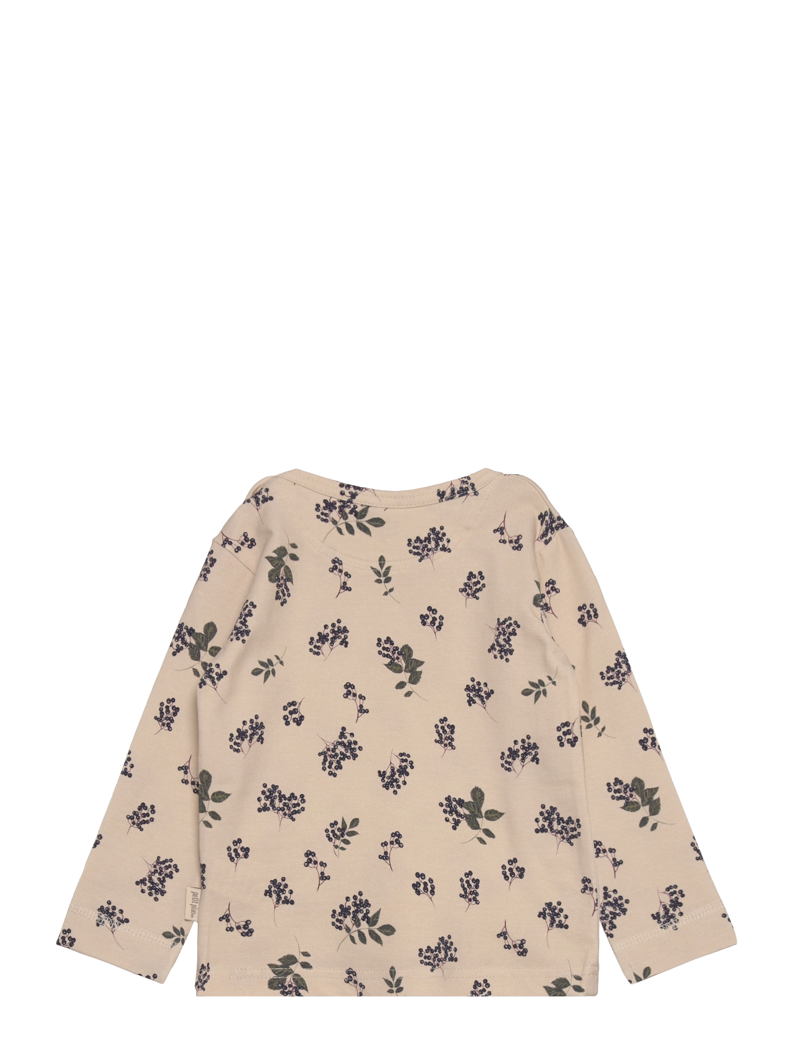 Petit Piao - T-shirt L/S Printed - langærmede t-shirts - elderberry aop - 1