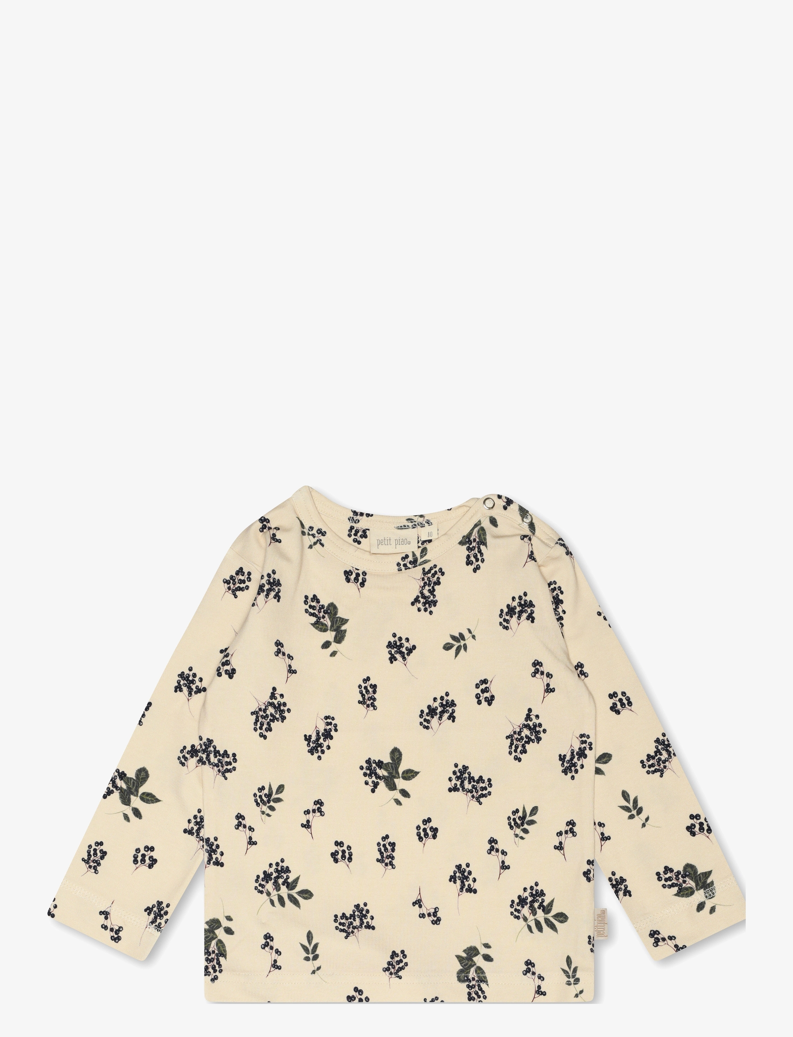 Petit Piao - T-shirt L/S Printed - langærmede t-shirts - elderberry aop - 2