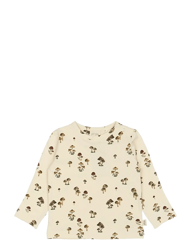 Petit Piao - T-shirt L/S Printed - långärmade t-shirts - fungi - 0