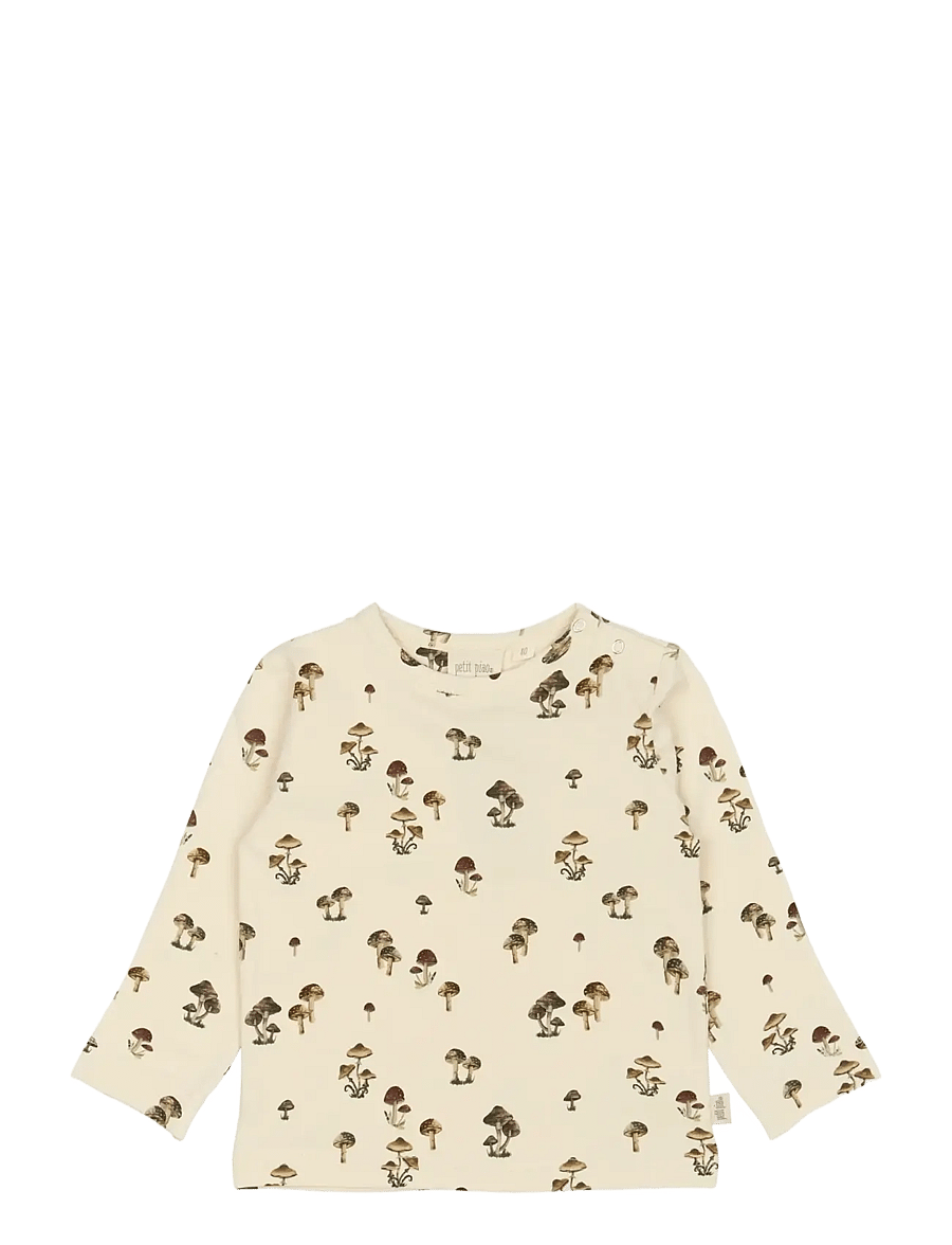 Petit Piao - T-shirt L/S Printed - langärmelig - fungi - 0