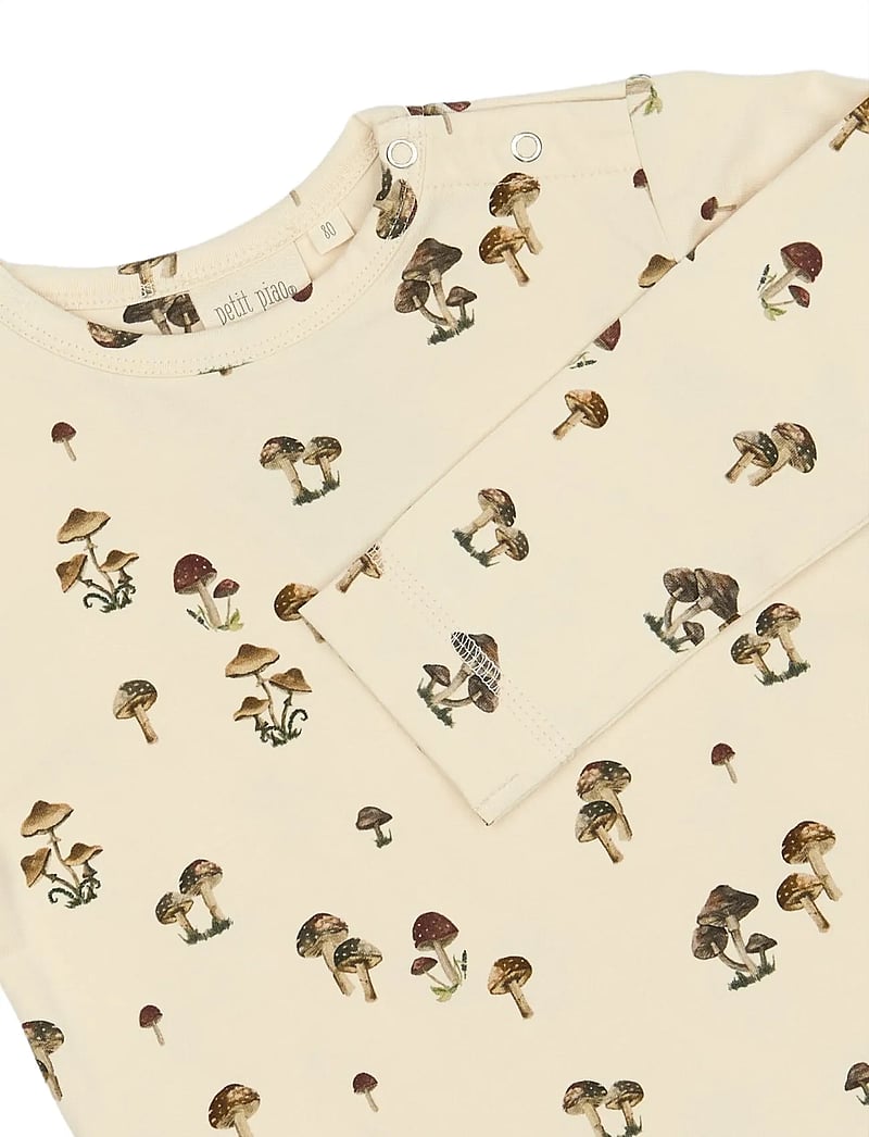 Petit Piao - T-shirt L/S Printed - långärmade t-shirts - fungi - 2