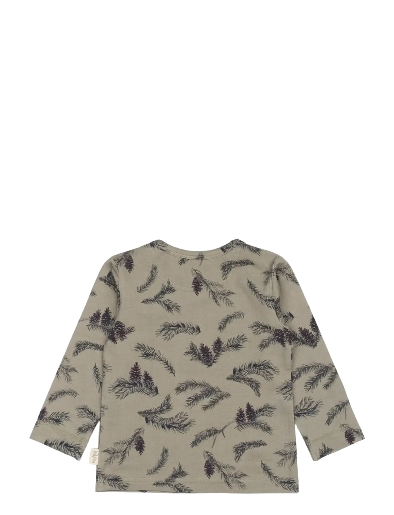 Petit Piao - T-shirt L/S Printed - long-sleeved t-shirts - pine - 1