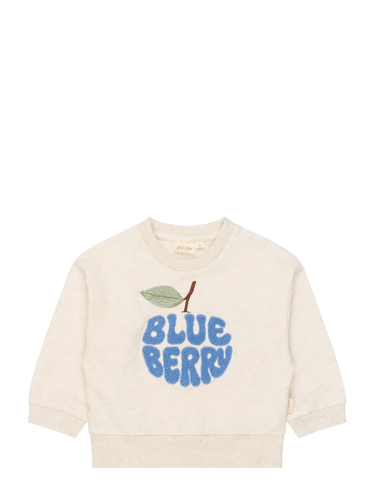 Petit Piao PPGerda Sweatshirt - Tops - EGGNOG / cream