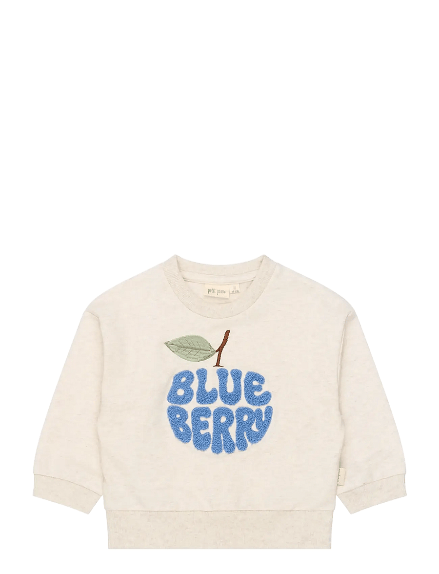 Petit Piao - PPGerda Sweatshirt - sweatshirts - eggnog - 0