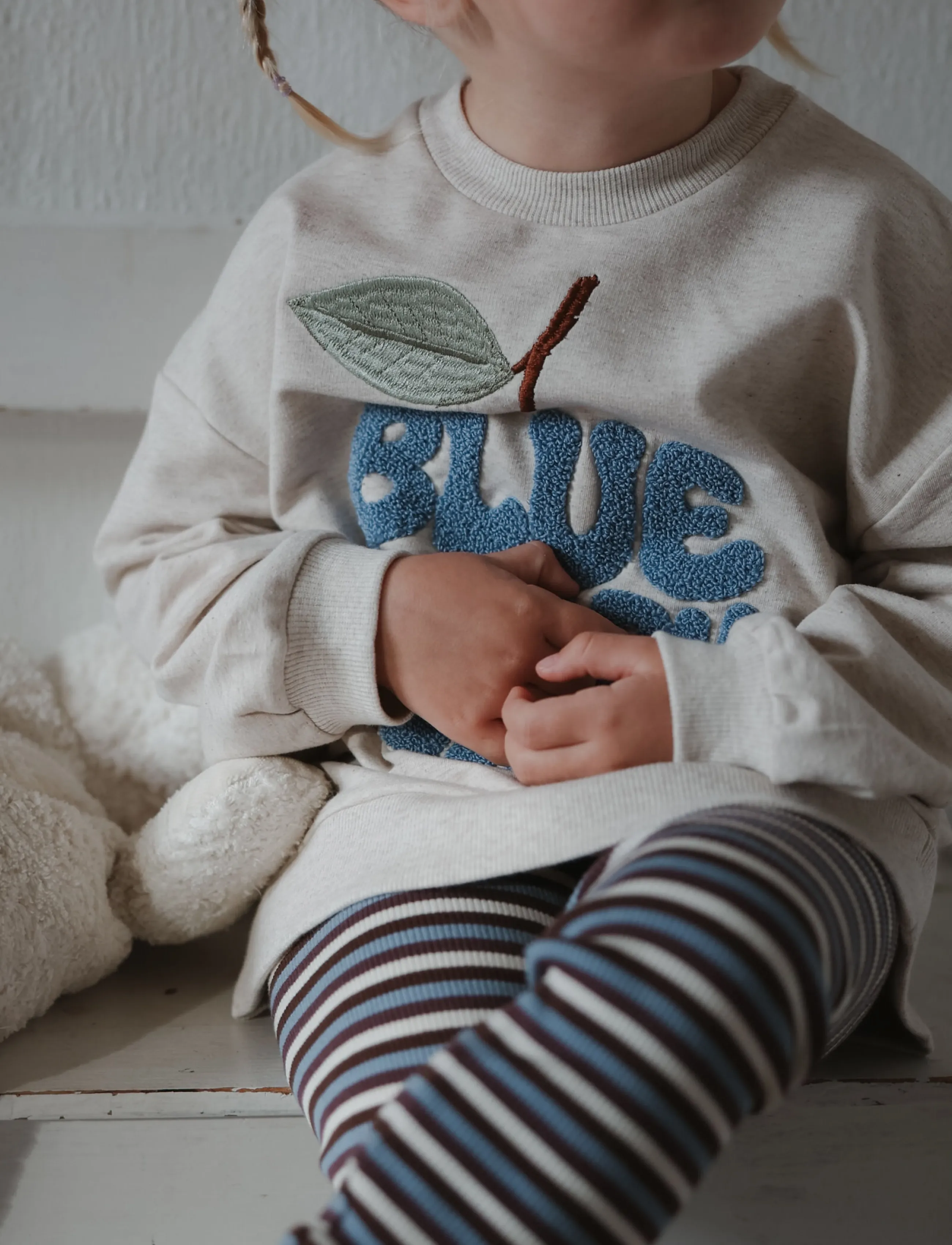 Petit Piao - PPGerda Sweatshirt - sweatshirts - eggnog - 4
