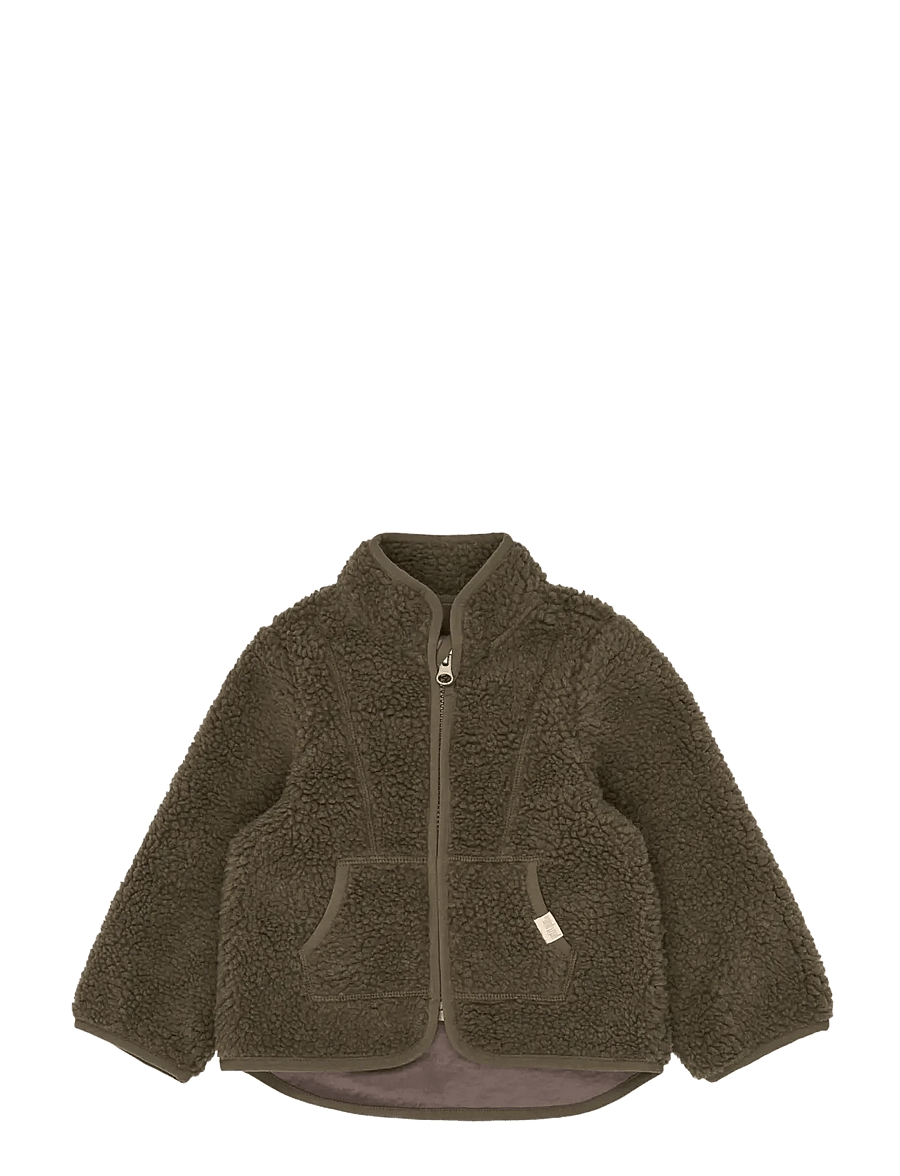 Petit Piao - PPDesino Fleece Jacket - fleecejacken - major brown - 0