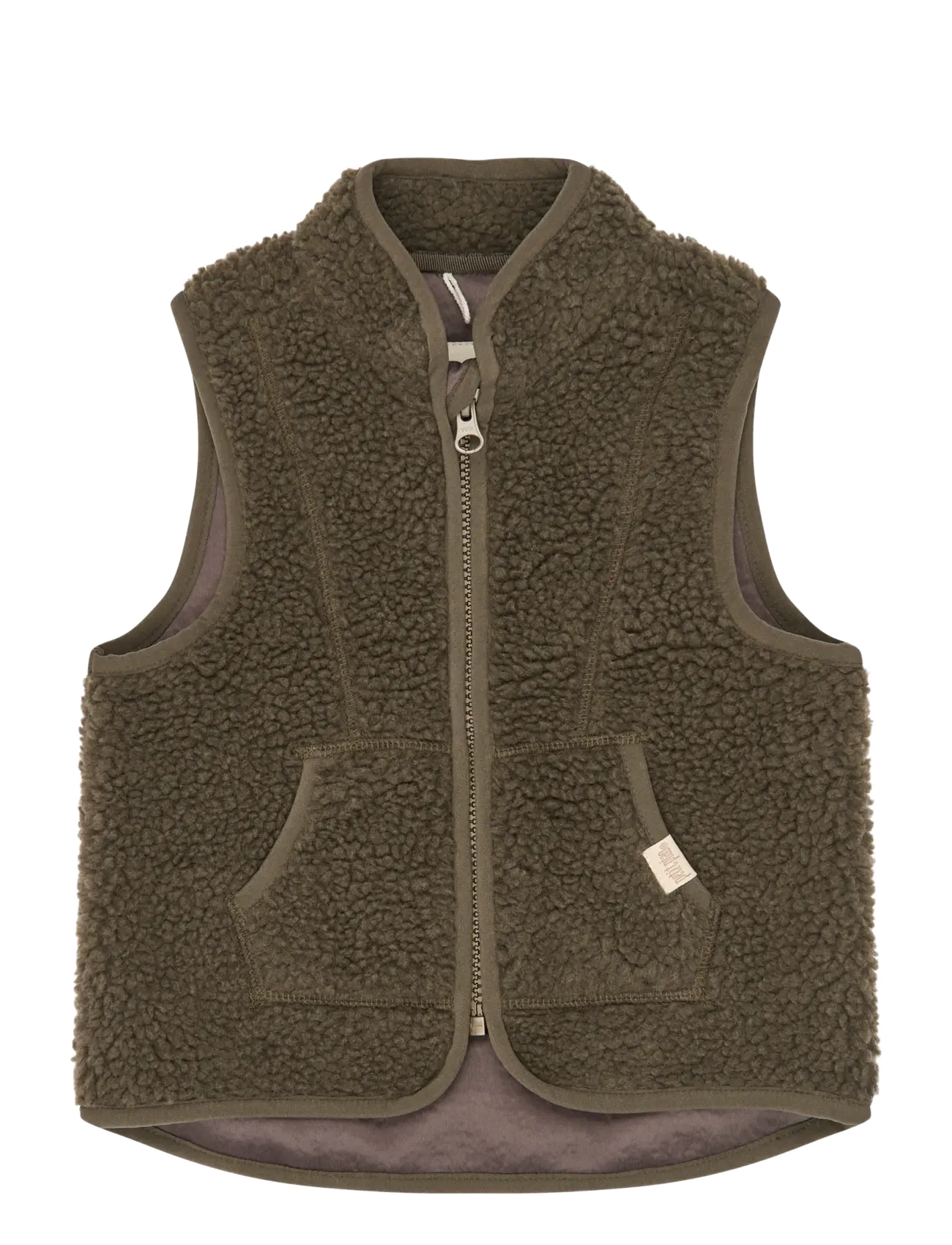 Petit Piao PPDesino Fleece Waistcoat - Outdoor - MAJOR BROWN / brown