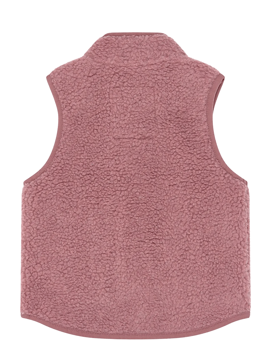 Petit Piao - PPDesino Fleece Waistcoat - einkaufen nach alter von - nostalgic rose - 1