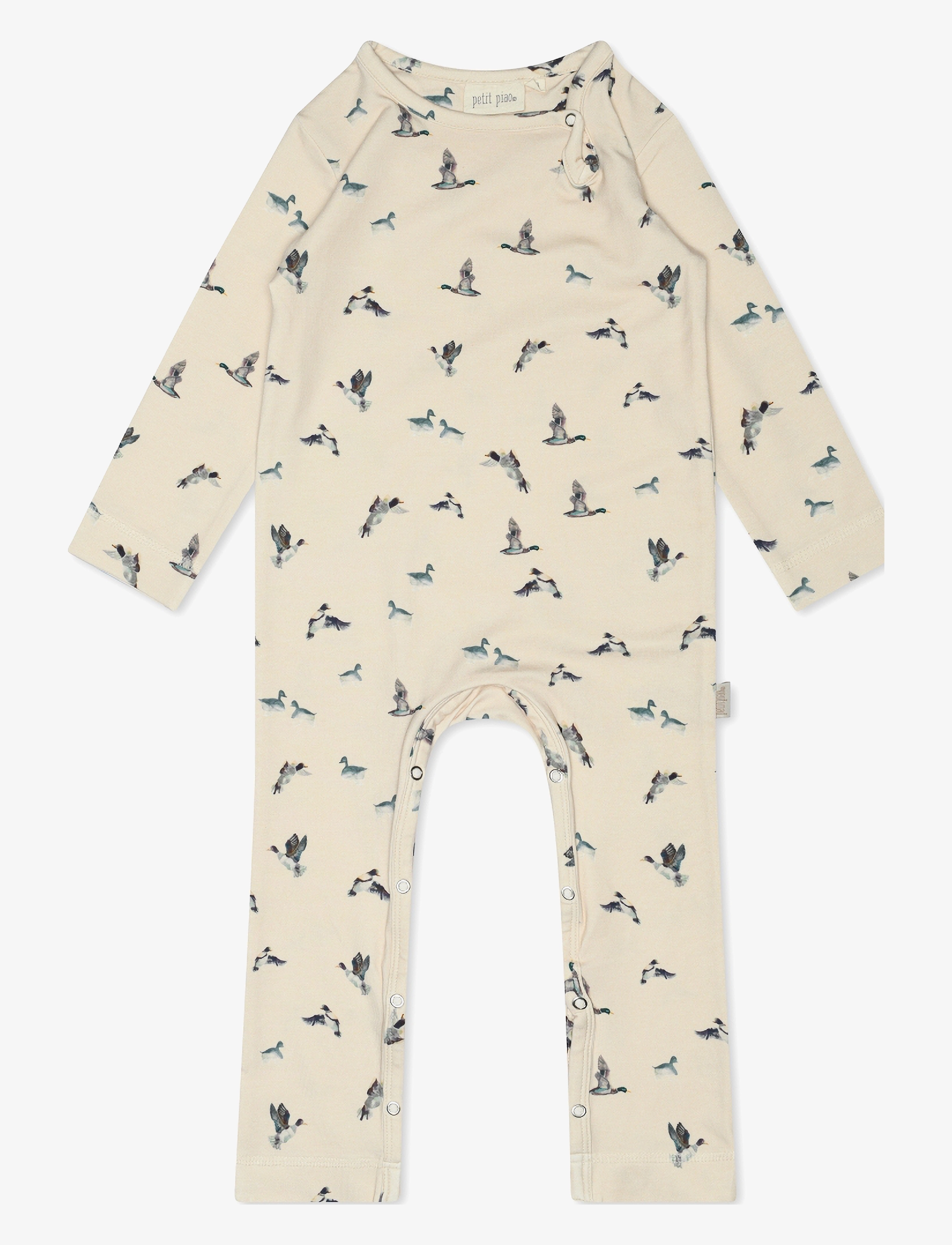 Petit Piao - Jumpsuit L/S Printed - duck aop - 2