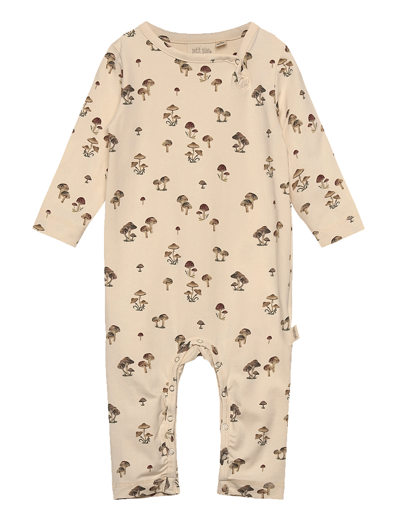 Petit Piao - Jumpsuit L/S Printed - langerma - fungi - 0