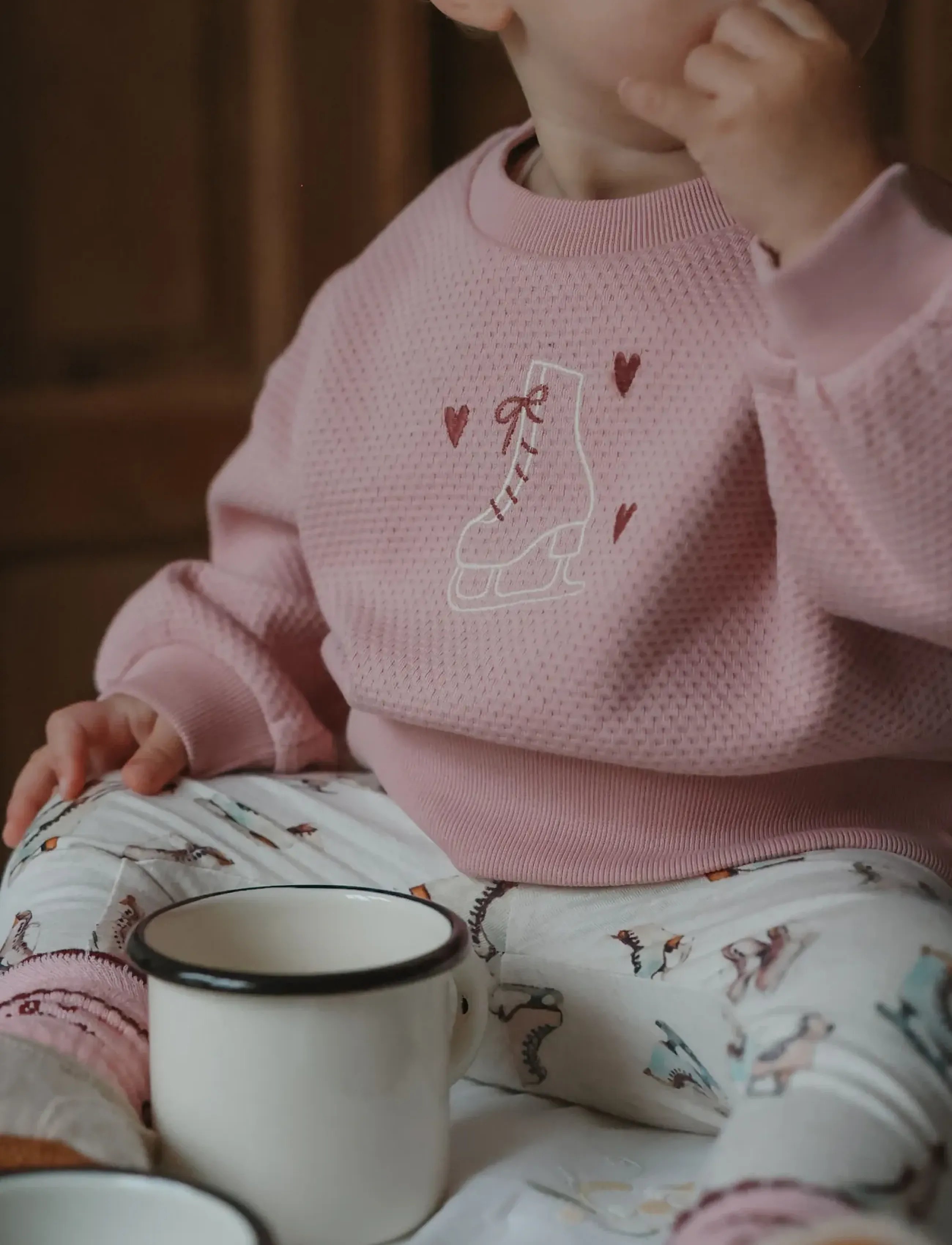 Petit Piao PPGloria Sweatshirt - Sweatshirts - ZEPHYR / pink/rose