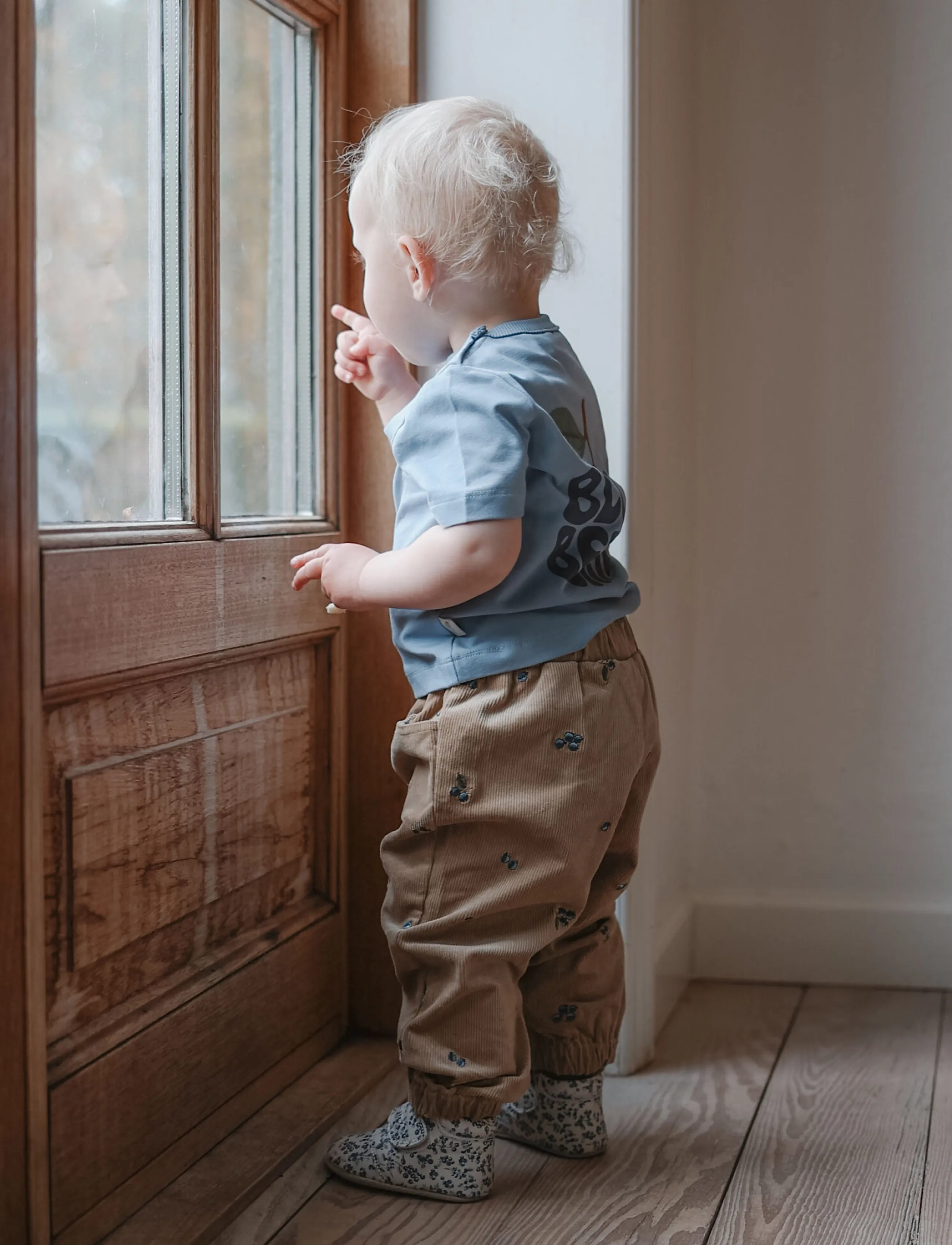 Petit Piao - PPGigi Cord Pants - beebipüksid - nomad - 0