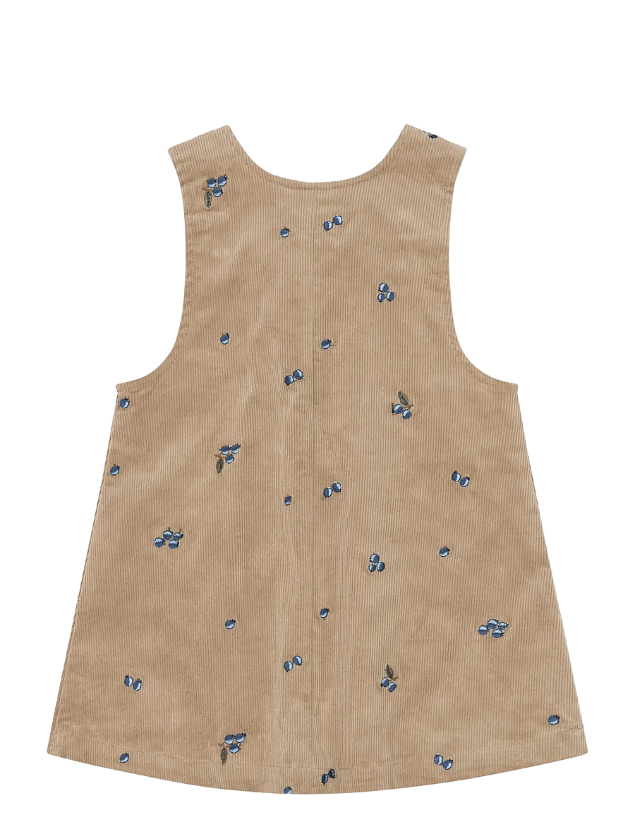 Petit Piao - PPGigi Cord Overalls Dress - nomad - 0