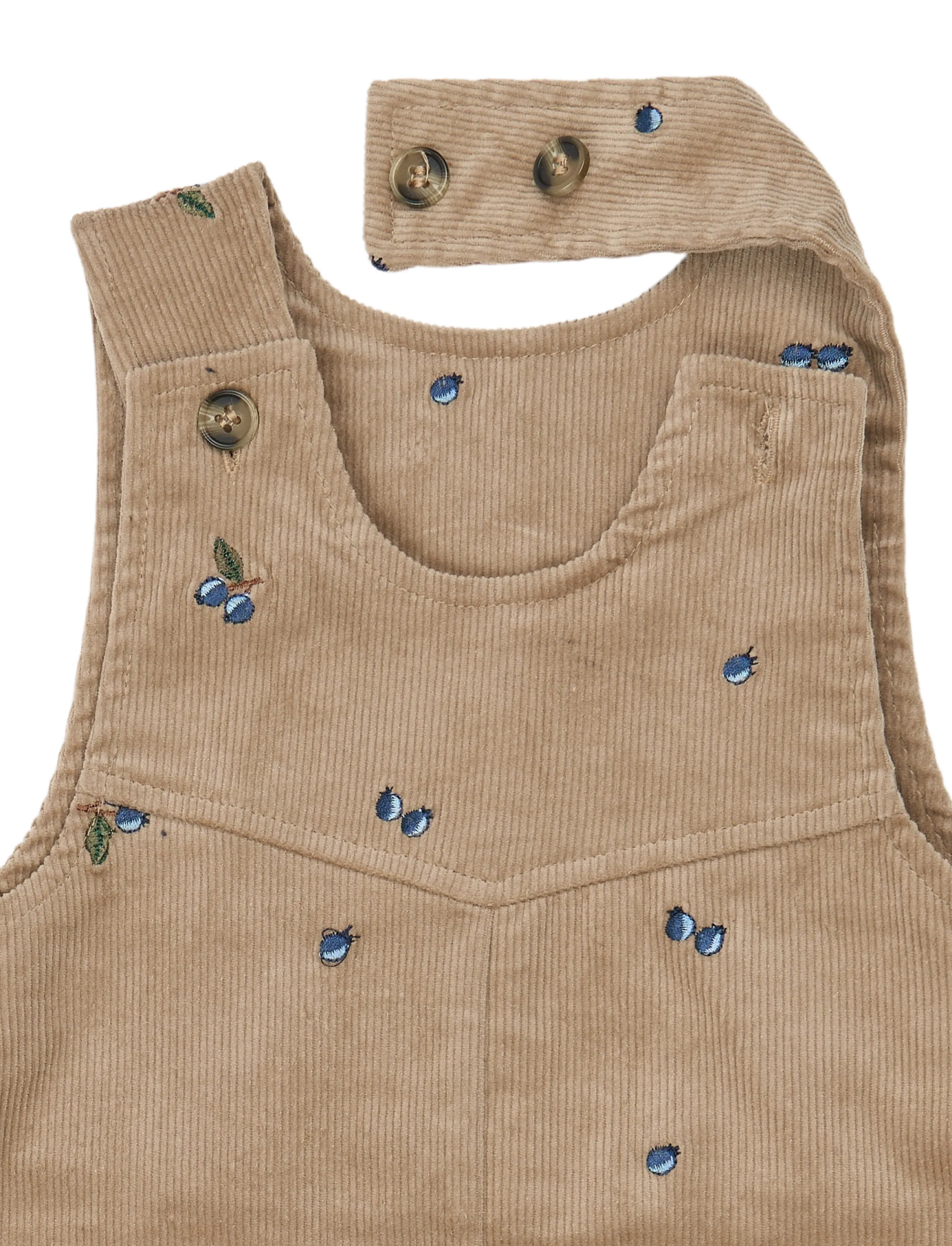 Petit Piao - PPGigi Cord Overalls Dress - nomad - 2
