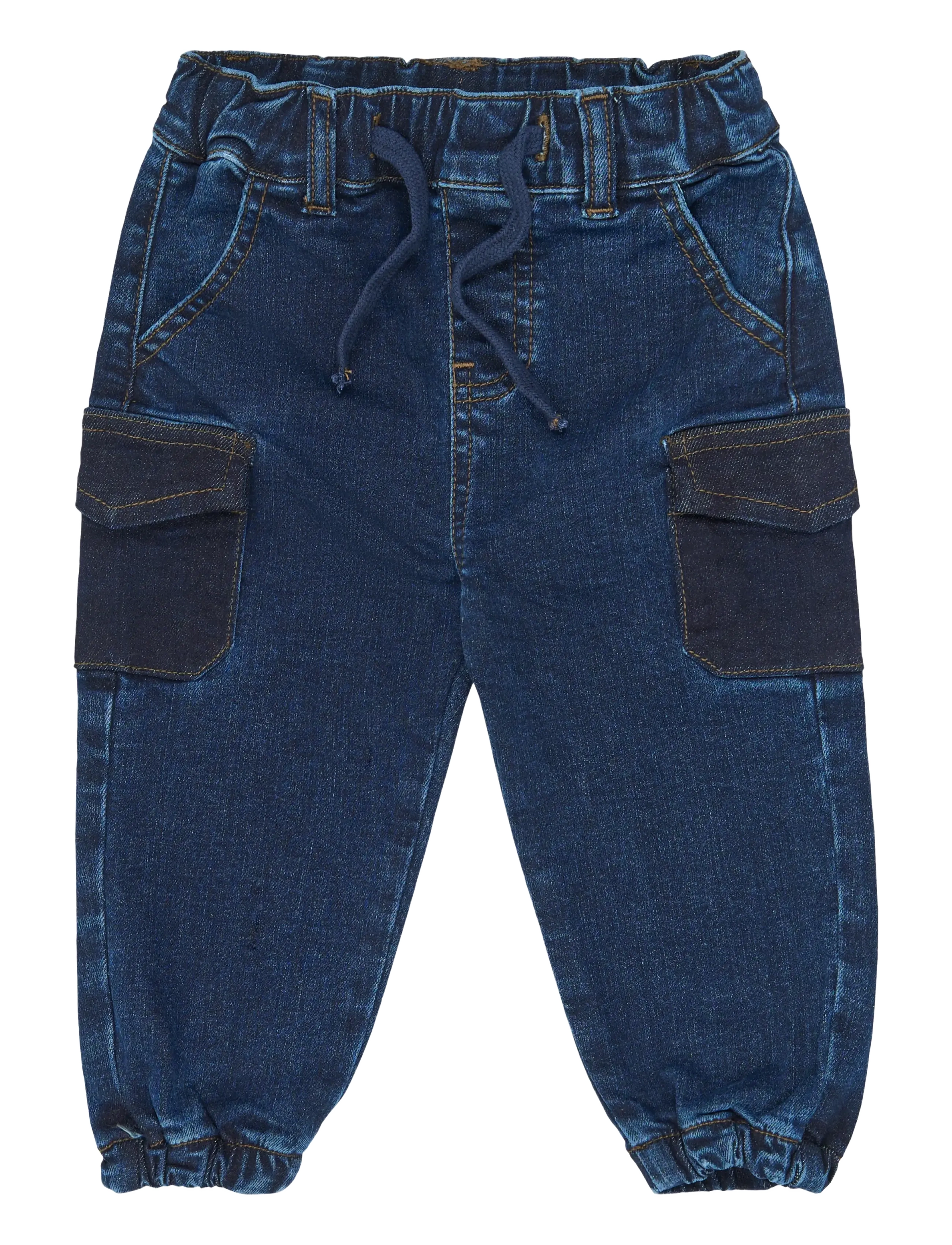 Petit Piao - PPGelm Denim Pants - blue denim - 1