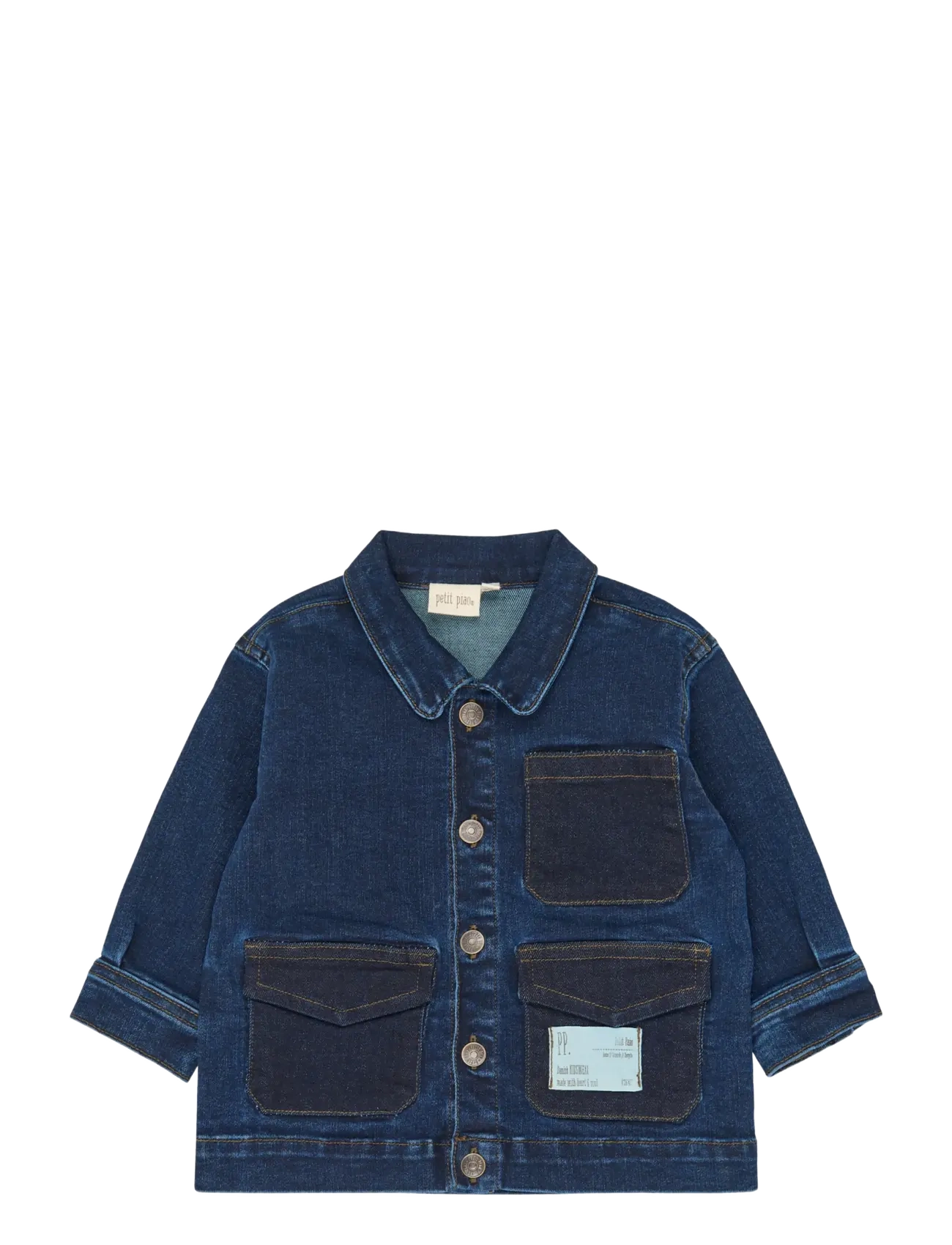 Petit Piao PPGelm Denim Jacket - Denim jackets - BLUE DENIM / navy