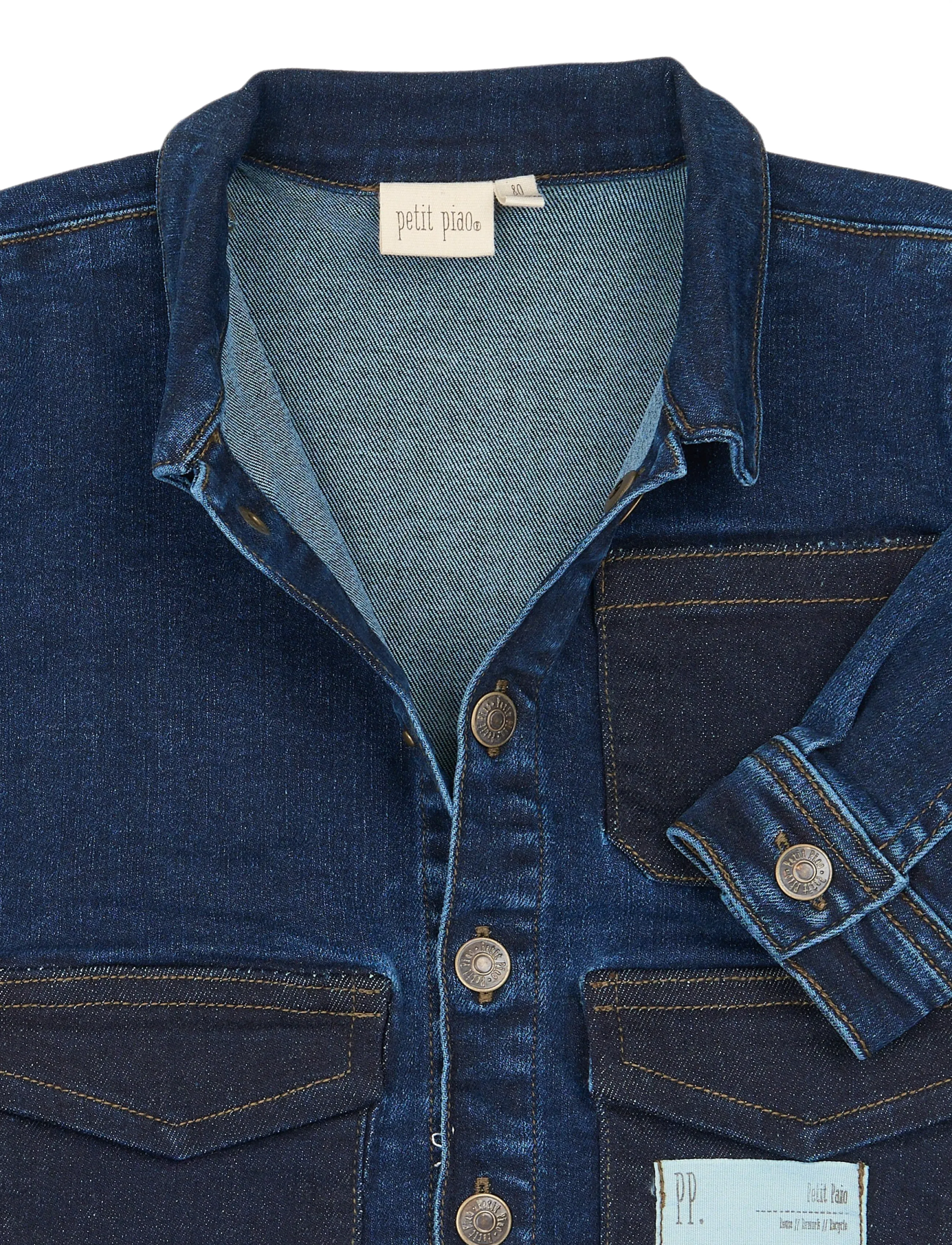 Petit Piao - PPGelm Denim Jacket - blue denim - 2