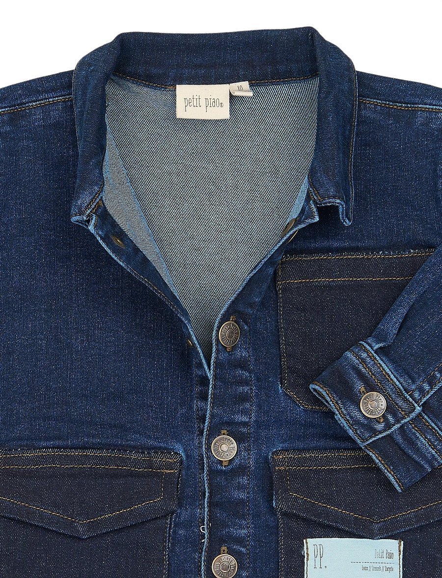 Petit Piao - PPGelm Denim Jacket - blue denim - 2