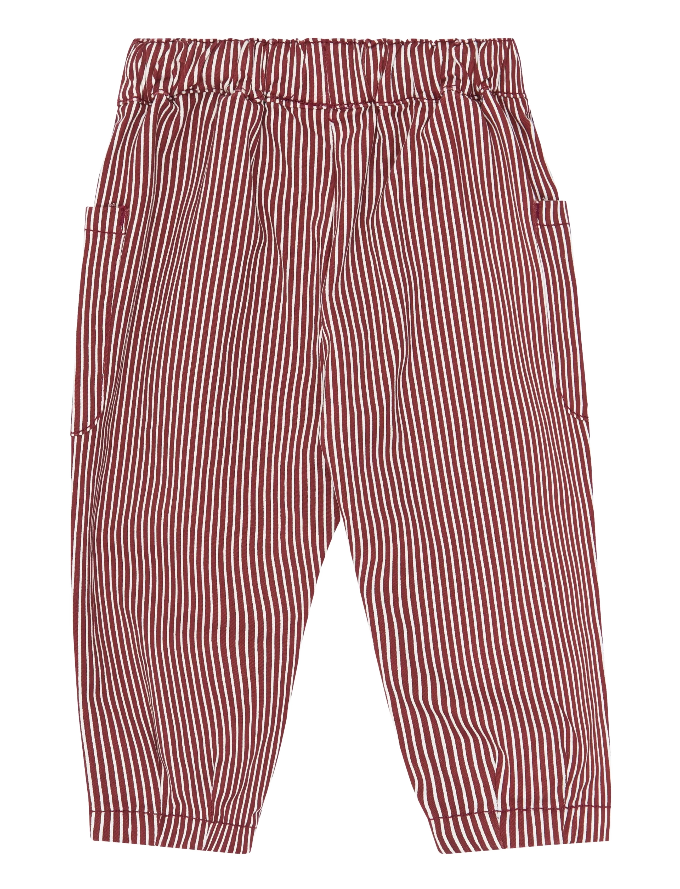Petit Piao PPGlory Denim Pants - Beebiriided - SYRAH STRIPED / burgundy
