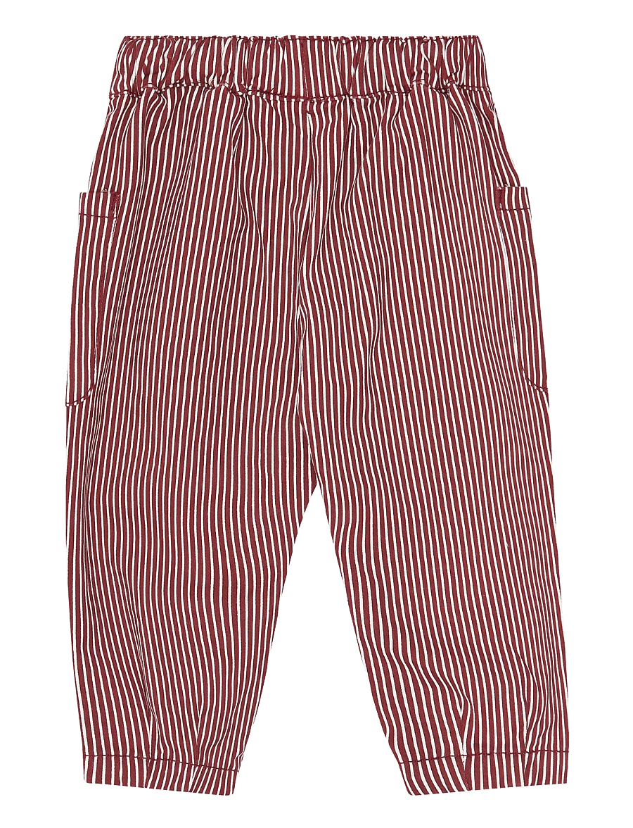 Petit Piao - PPGlory Denim Pants - syrah striped - 0