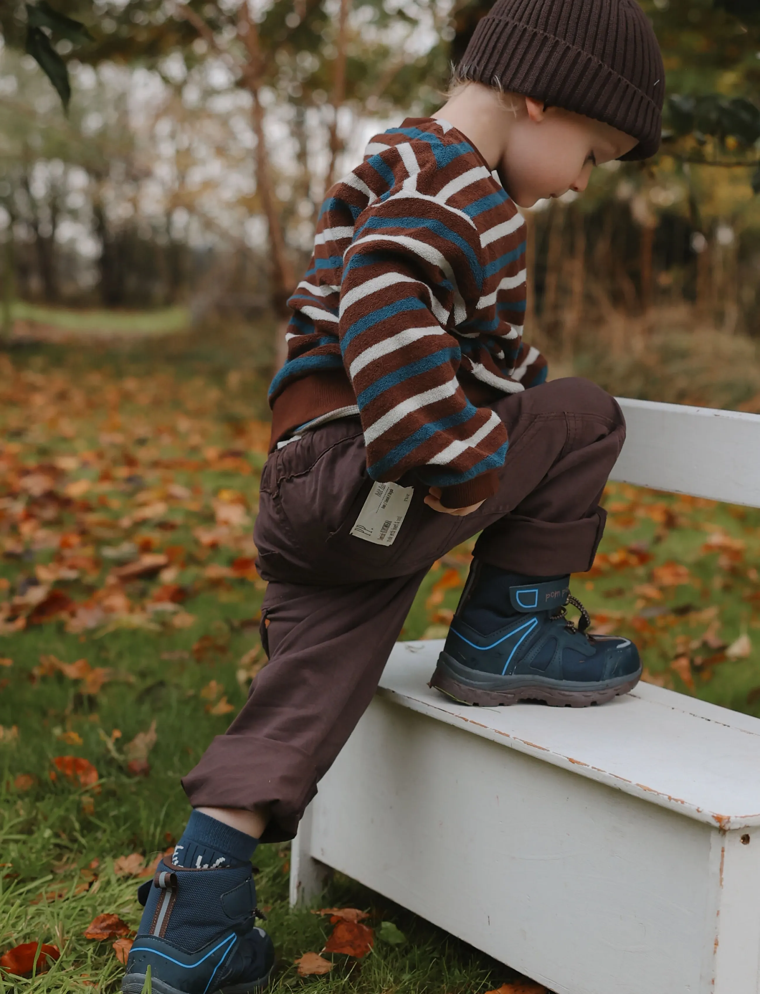 Petit Piao PPGuy Denim Pants - Jeans - CHESTNUT / brown