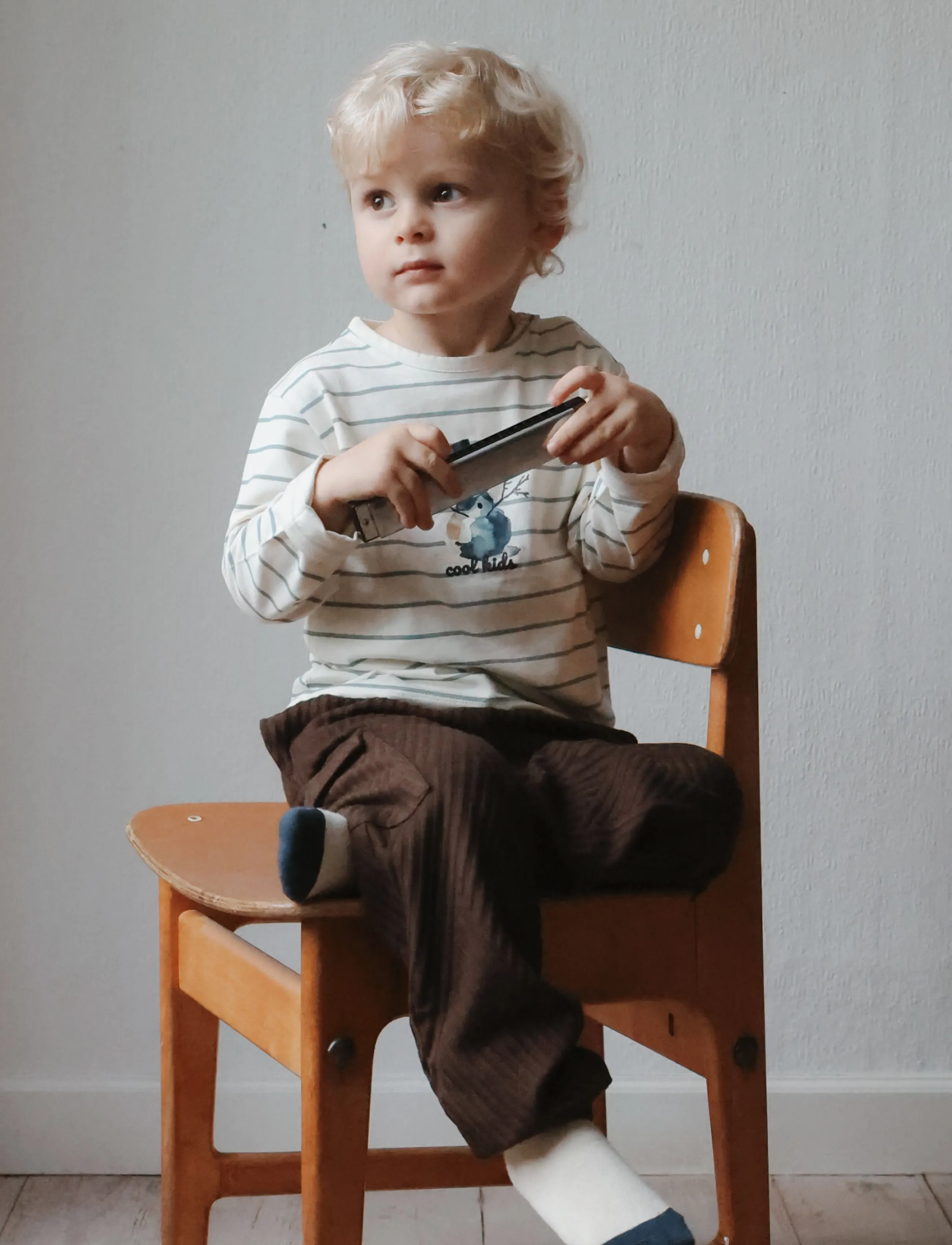 Petit Piao - PPGuy Denim Pants - regular jeans - chestnut - 4