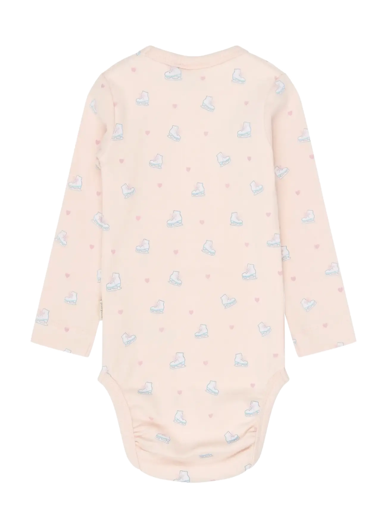 Petit Piao - PPGrace L_S Pointelle Body - mauve chalk ice skate aop - 1
