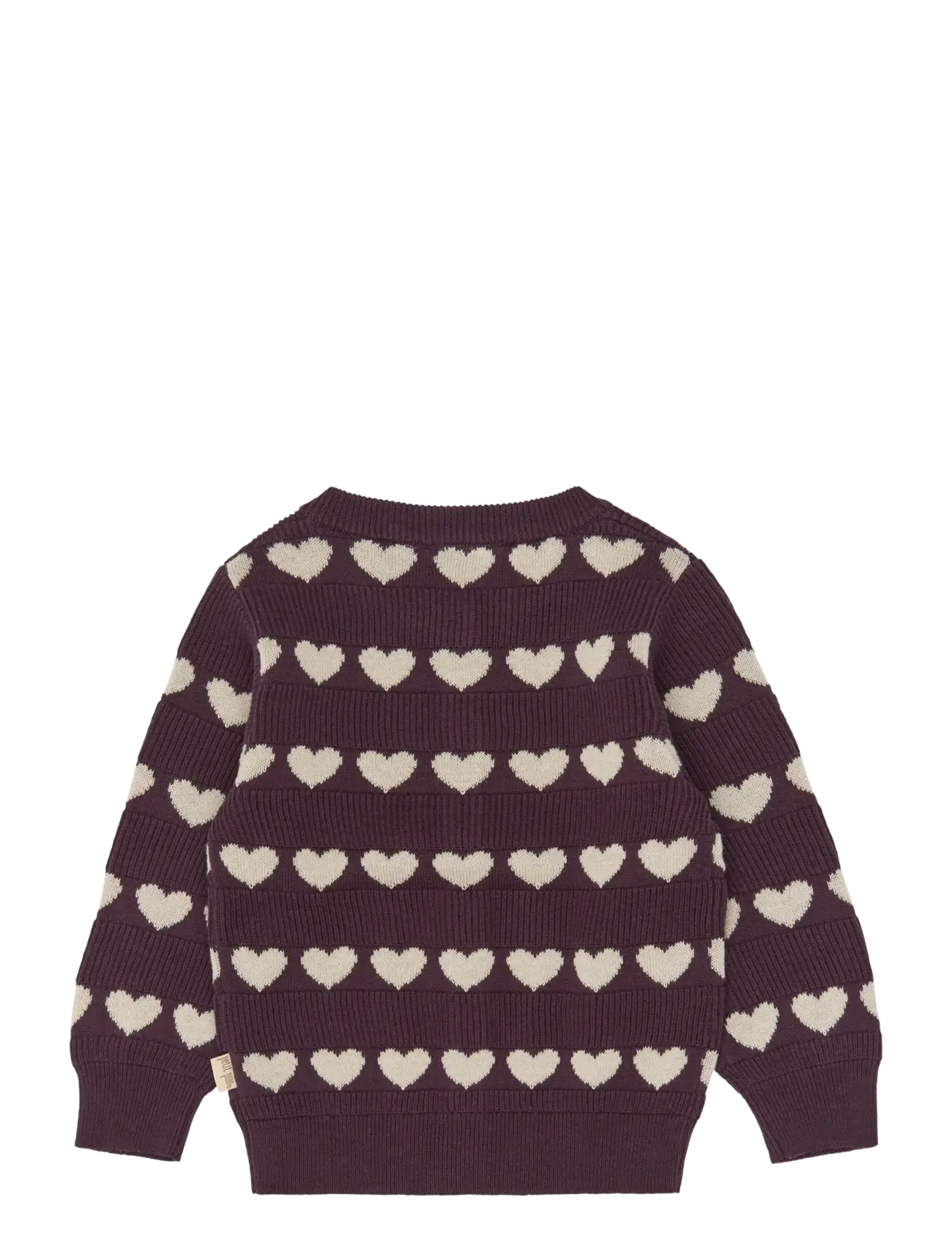 Petit Piao - PPElia Knit Cardigan - koftor - huckleberry heart aop - 1