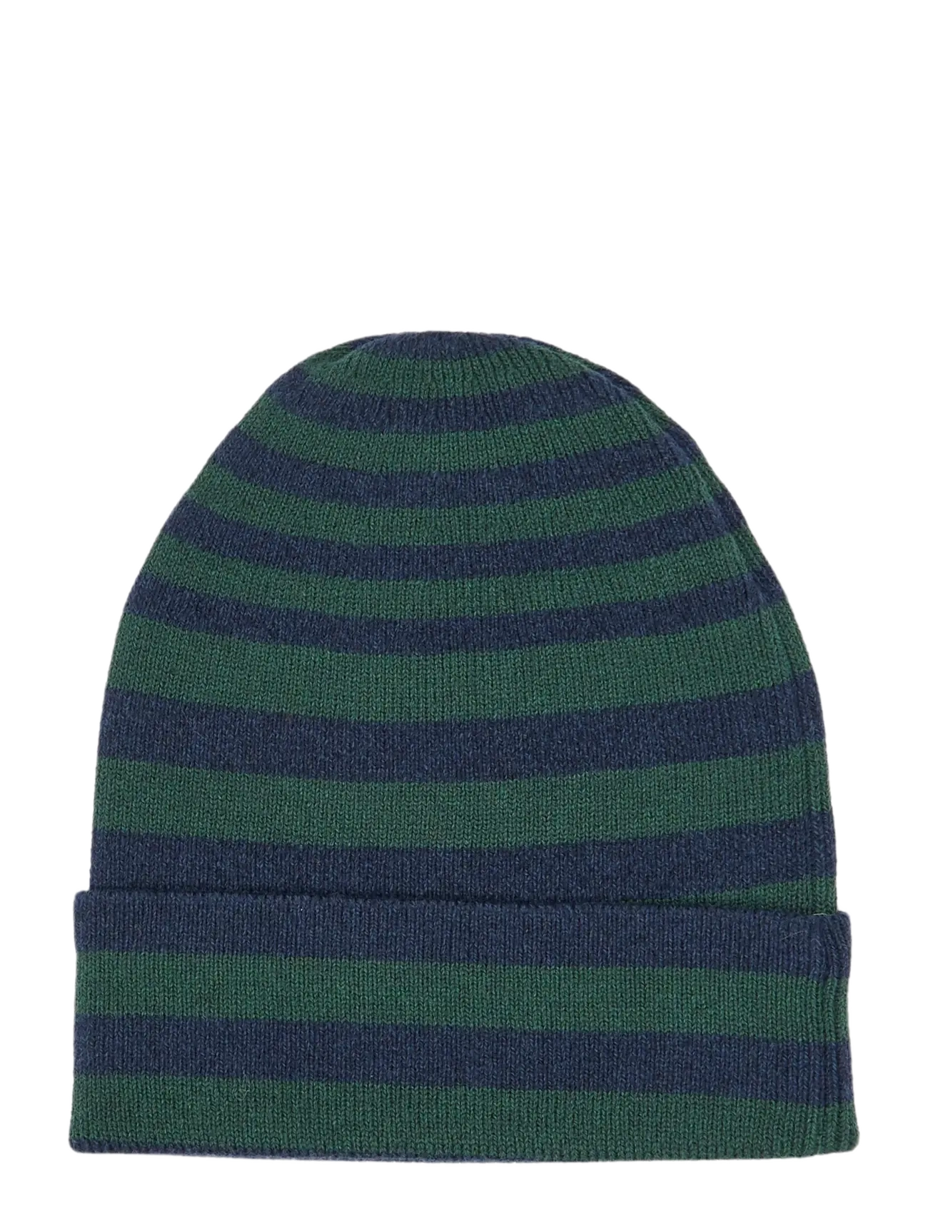 Petit Piao - PPElliot Knit Hat - wintermützen - trekking green striped - 1