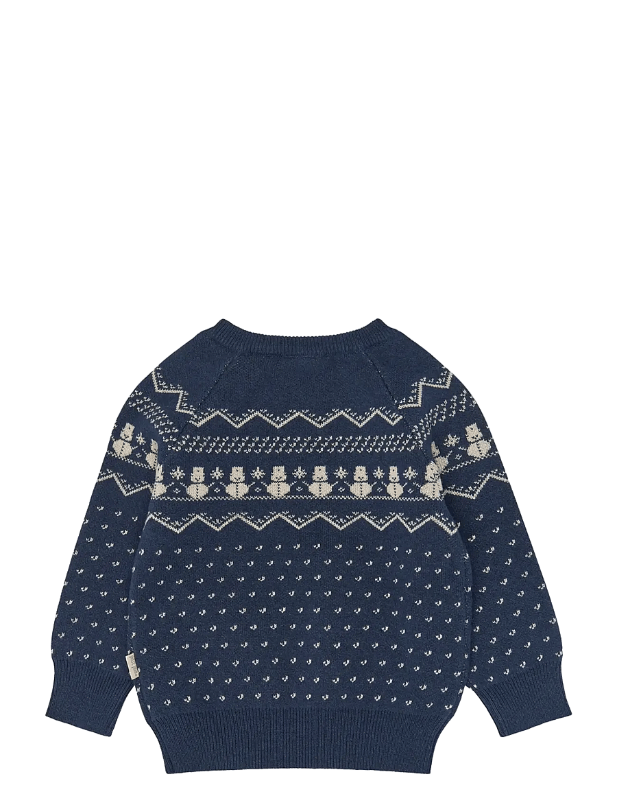 Petit Piao - PPGarland Knit Pullover - pullover - navy blazer - 1