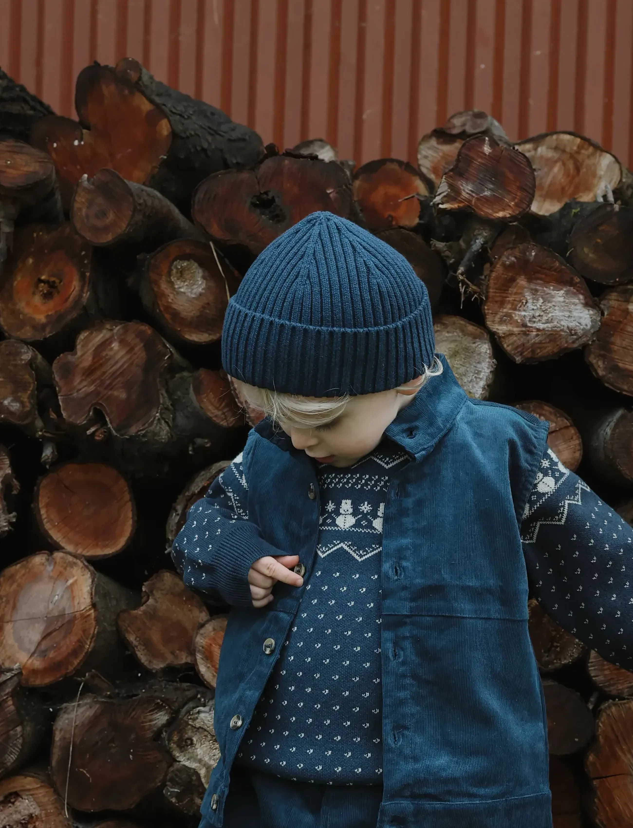 Petit Piao PPGarland Knit Pullover - Strickmode - NAVY BLAZER / navy