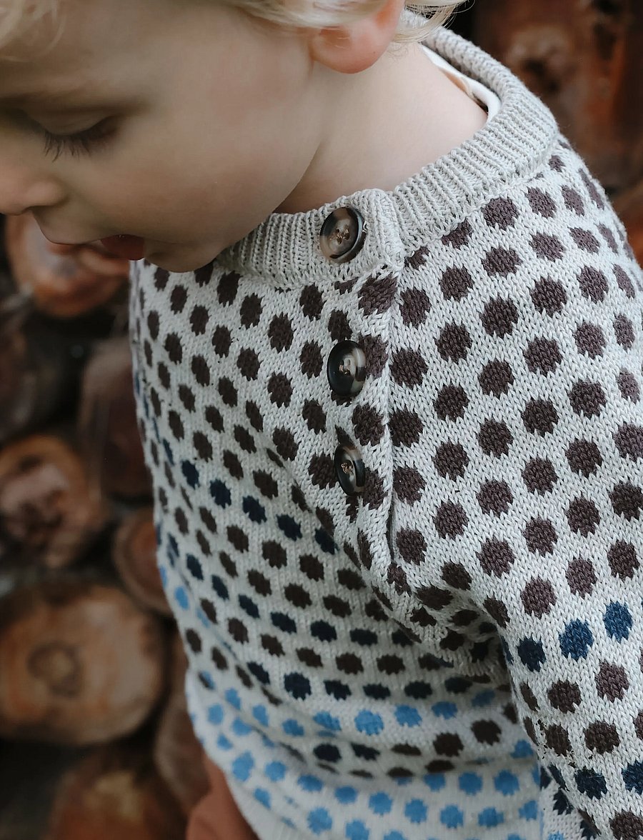 Petit Piao - PPGeller Knit Pullover - pullover - fog - 5