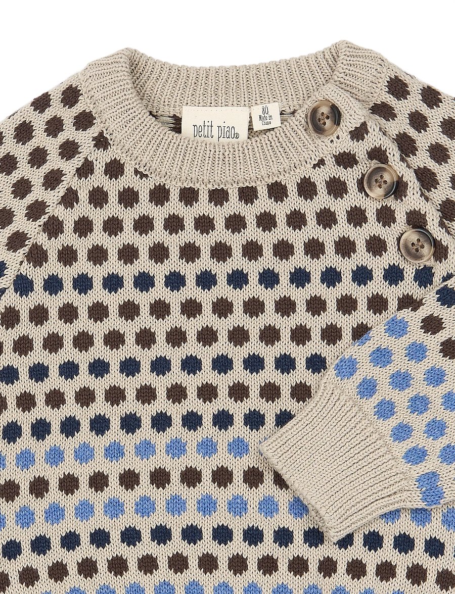 Petit Piao - PPGeller Knit Pullover - fog - 2
