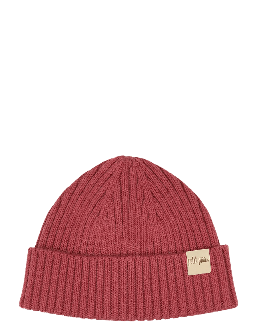 Petit Piao - PPDanner Knit Hat - rose brown - 0