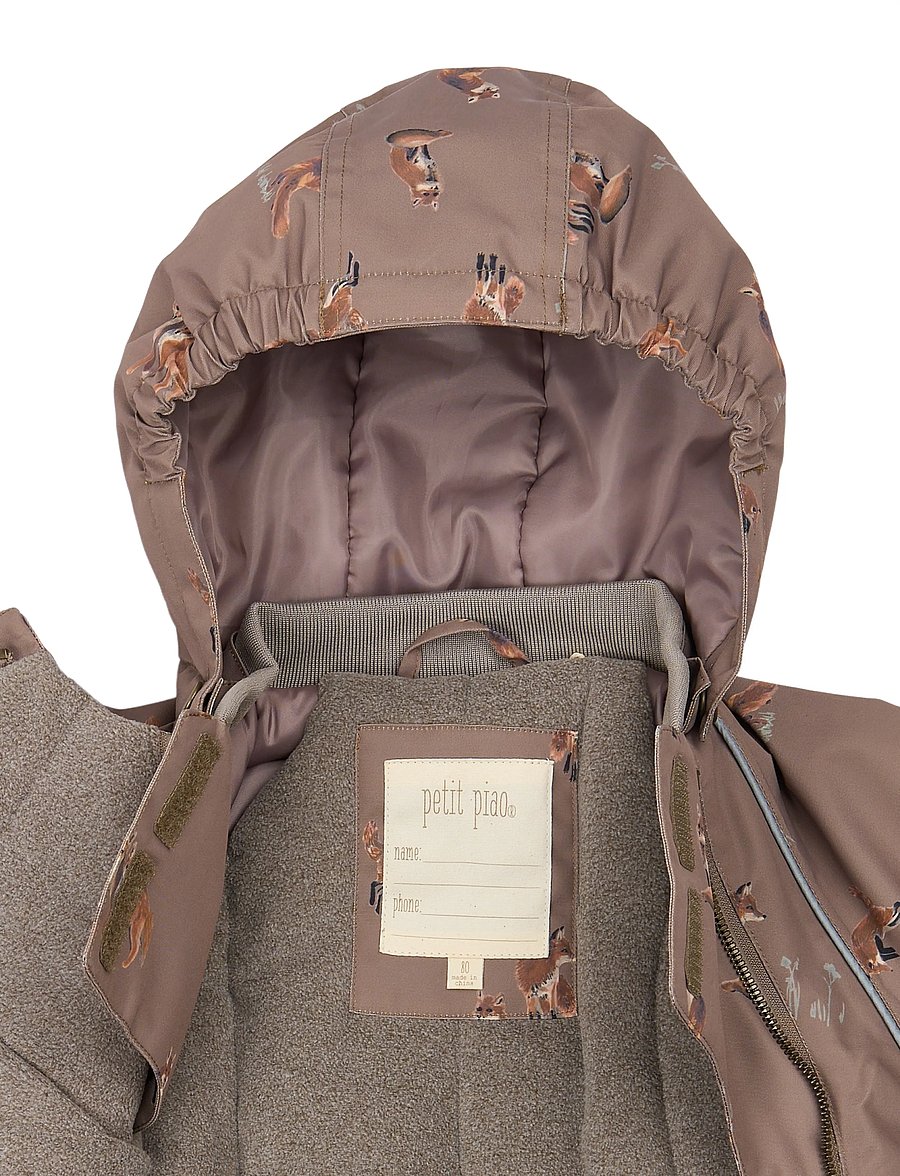 Petit Piao - PPDard Winter Jacket - thermo-jacken - fossil fox aop - 3