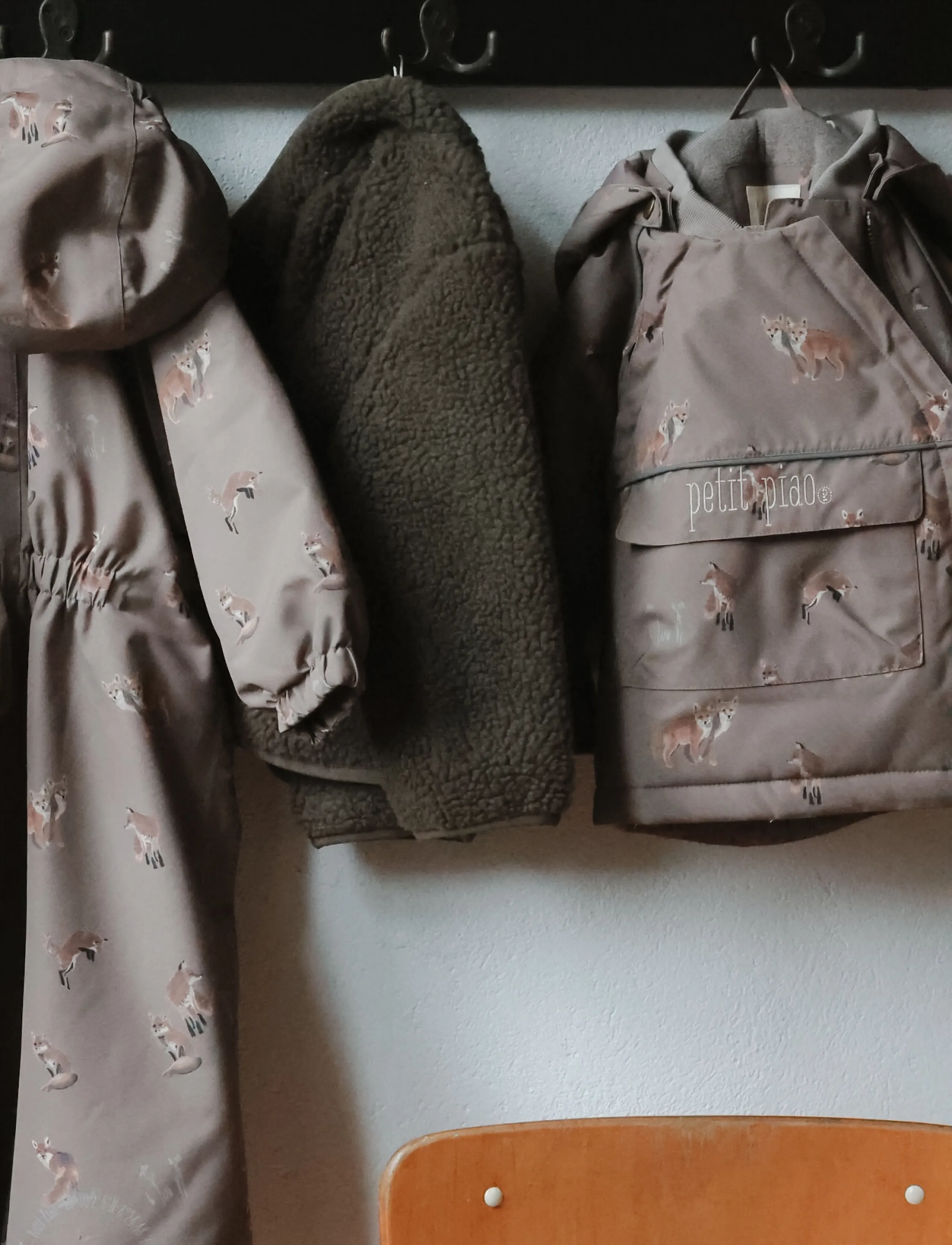 Petit Piao - PPDard Winter Jacket - thermo jackets - fossil fox aop - 4