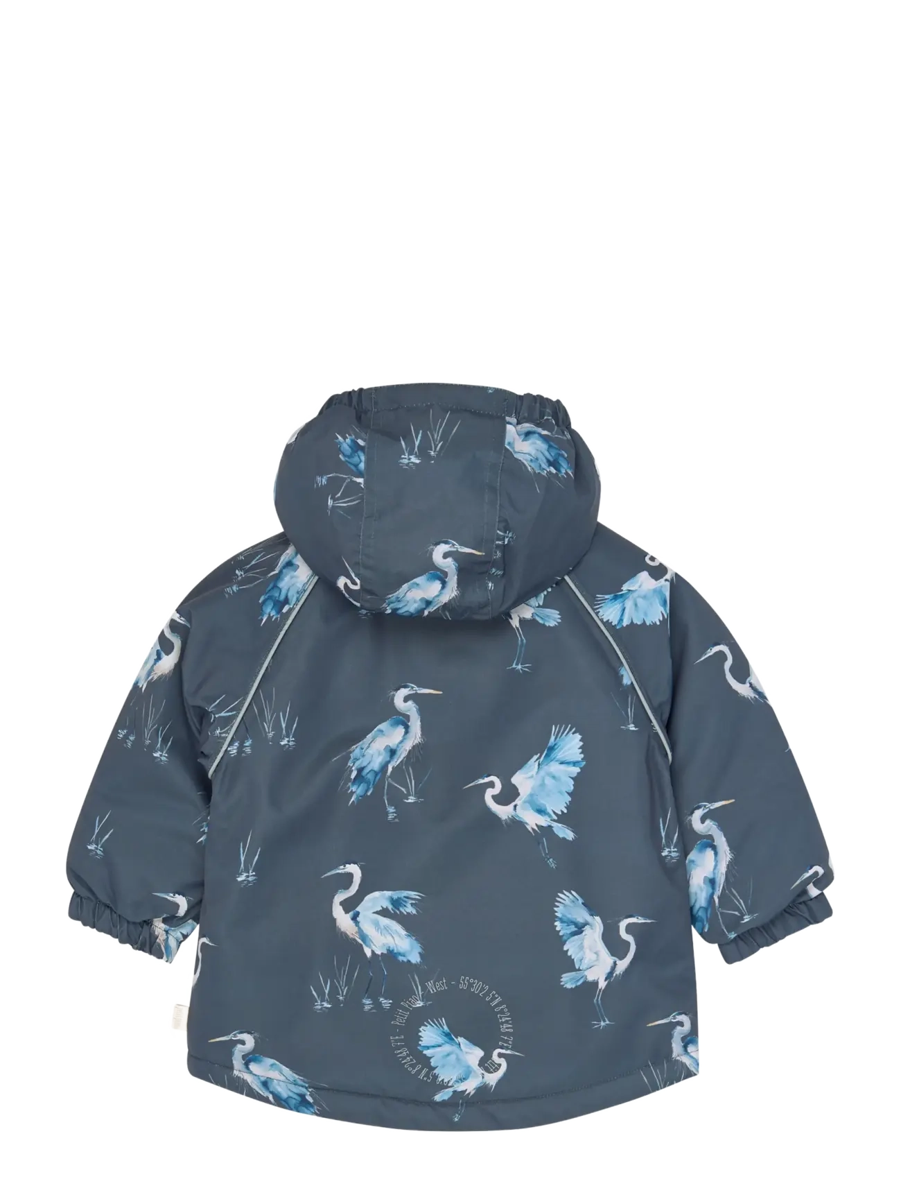 Petit Piao - PPDard Winter Jacket - termojackor - ombre blue herron aop - 2