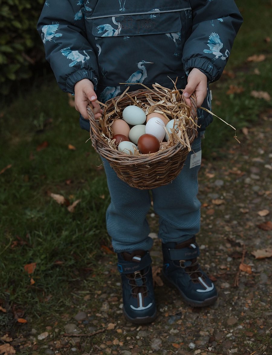 Petit Piao - PPDard Winter Jacket - termojackor - ombre blue herron aop - 5